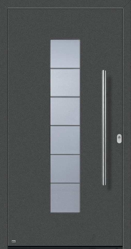 Thumbnail - steinau Haustür Hochwertige Aluminium Haustür "Basic Comfort" - 3 Motive - 4 Farben