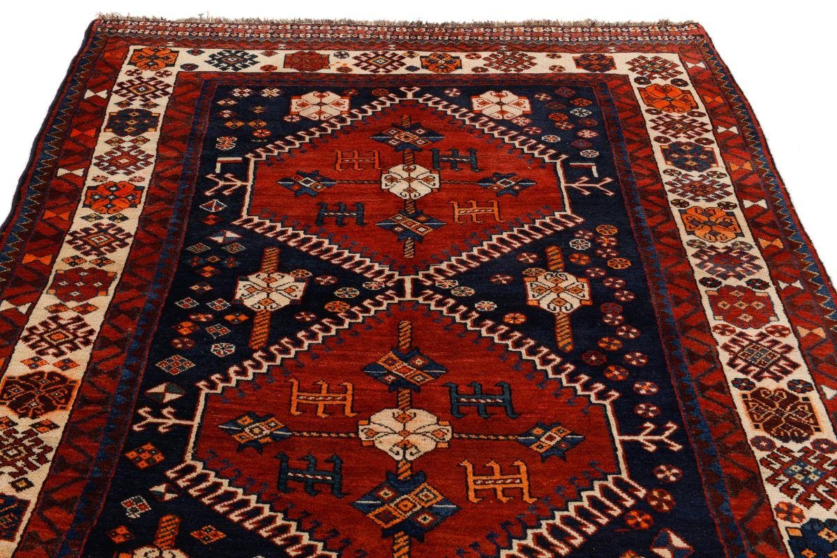 mm Orientteppich rechteckig, Perserteppich, Shiraz Höhe: Trading, Handgeknüpfter / Alt 10 Nain Orientteppich 144x291