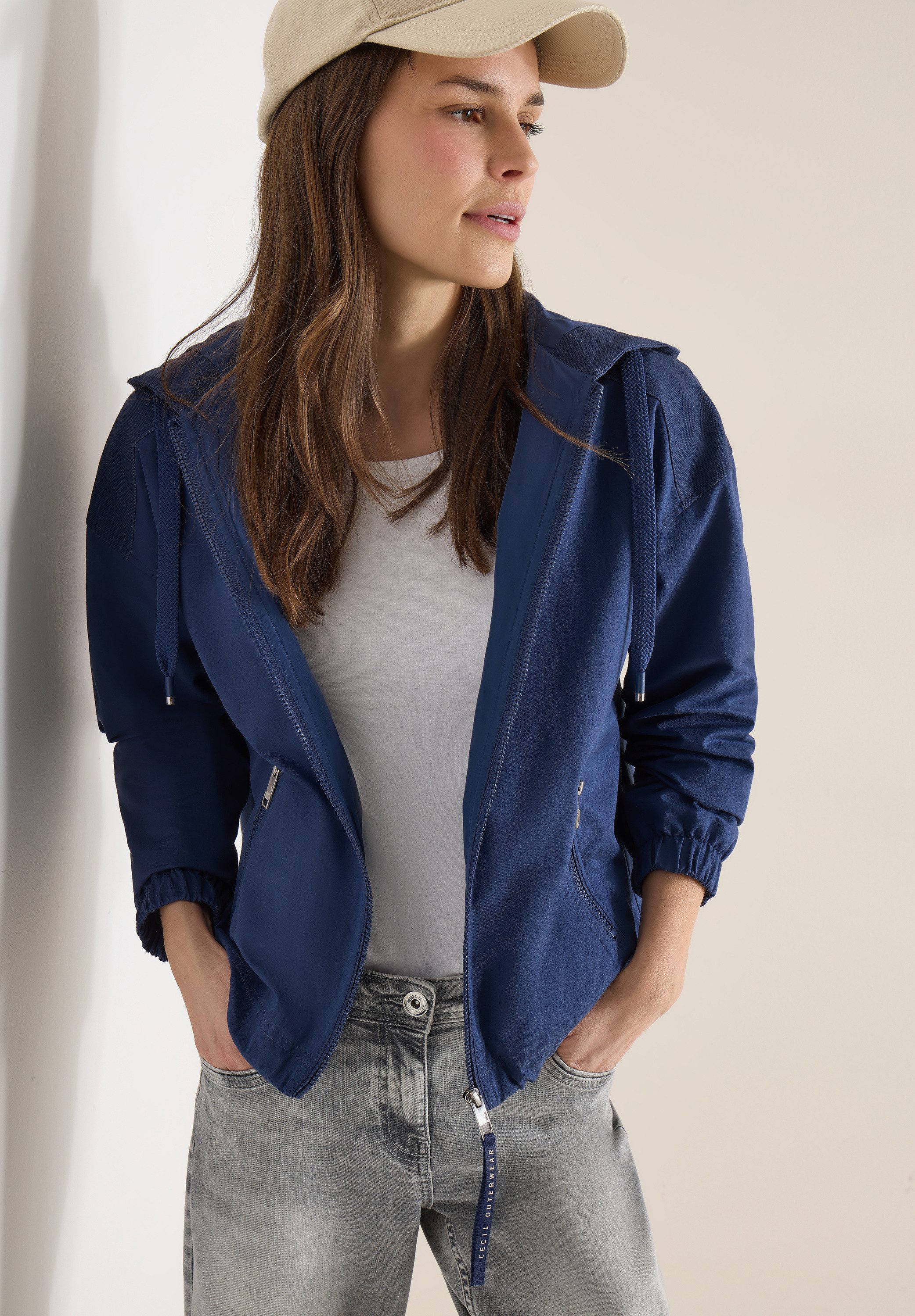 CECIL Kurzjacke mit Kapuze günstig online kaufen