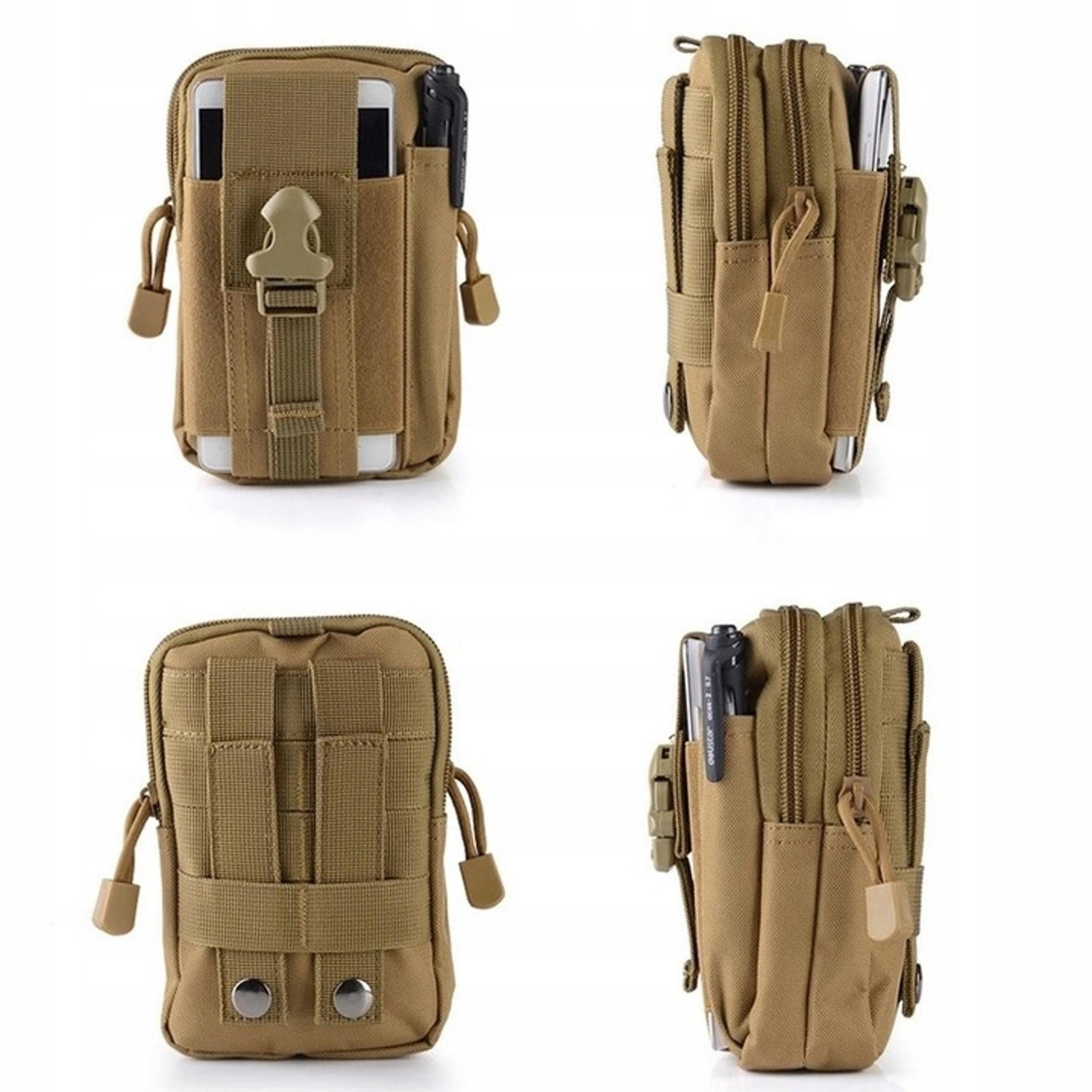LA CUTE Bauchtasche Hüfttasche braun, kompakt, multifunktional Outdoor-Aktivitäten (Einzelstück: Hüfttasche für Outdoor-Aktivitäten und extreme Bedingungen), Kompakte, multifunktionale Hüfttasche für Outdoor-Aktivitäten