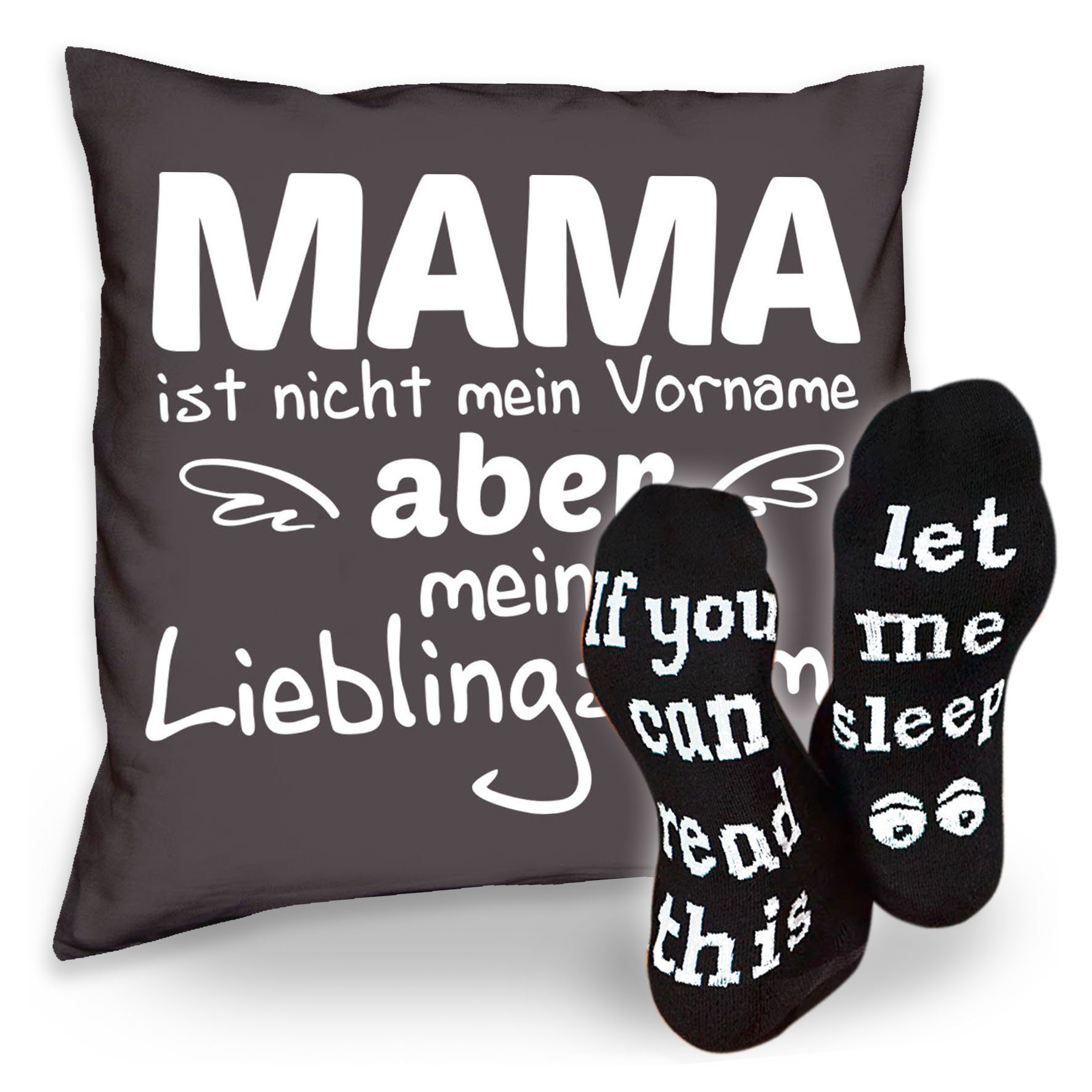Soreso® Dekokissen »Kissen Mama Lieblingsname & Sprüche Socken Sleep«,  Geschenke für Mütter Geschenkidee online kaufen | OTTO