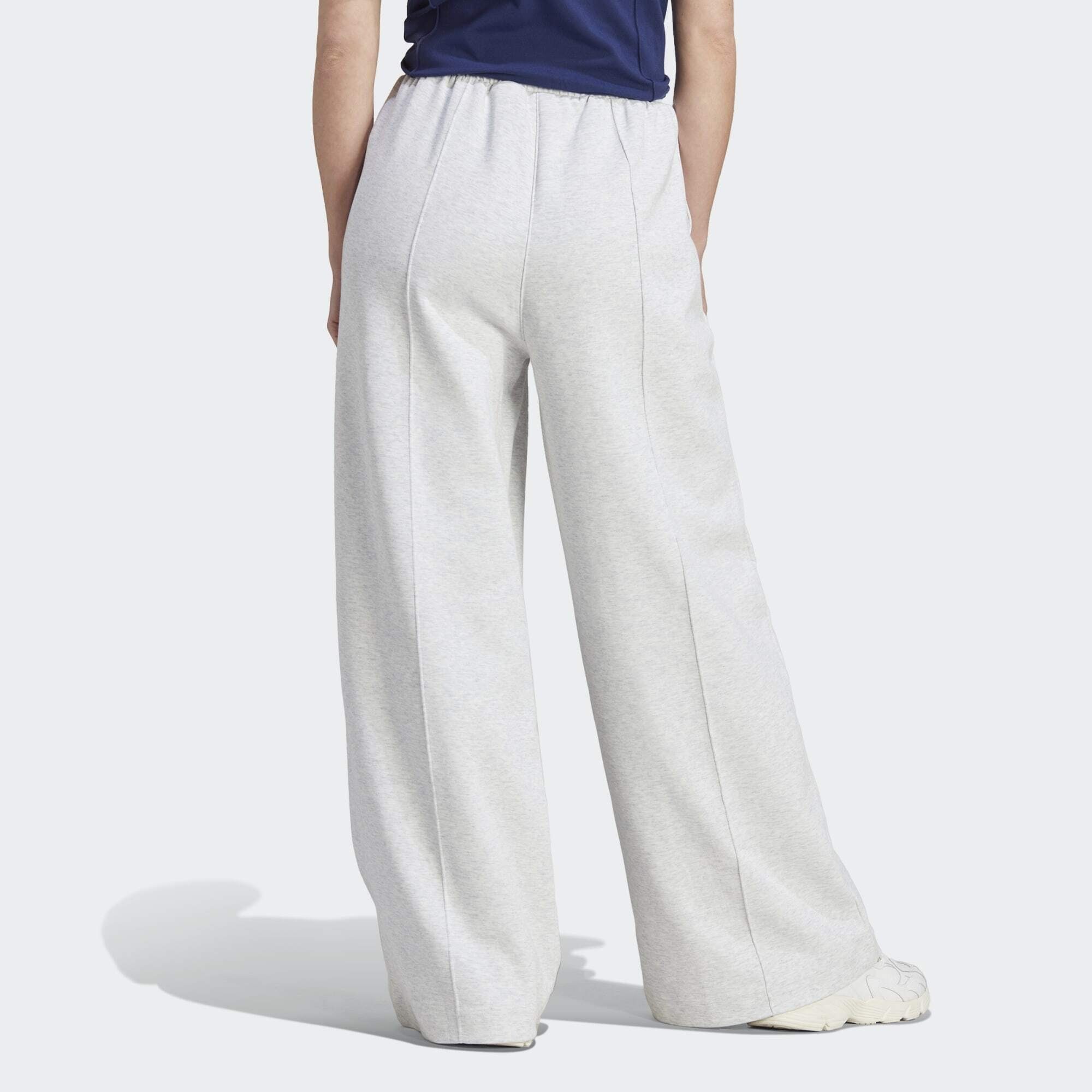 PREMIUM HOSE Culotte ESSENTIALS PINTUCK WIDE-LEG Grey Heather Light adidas Originals