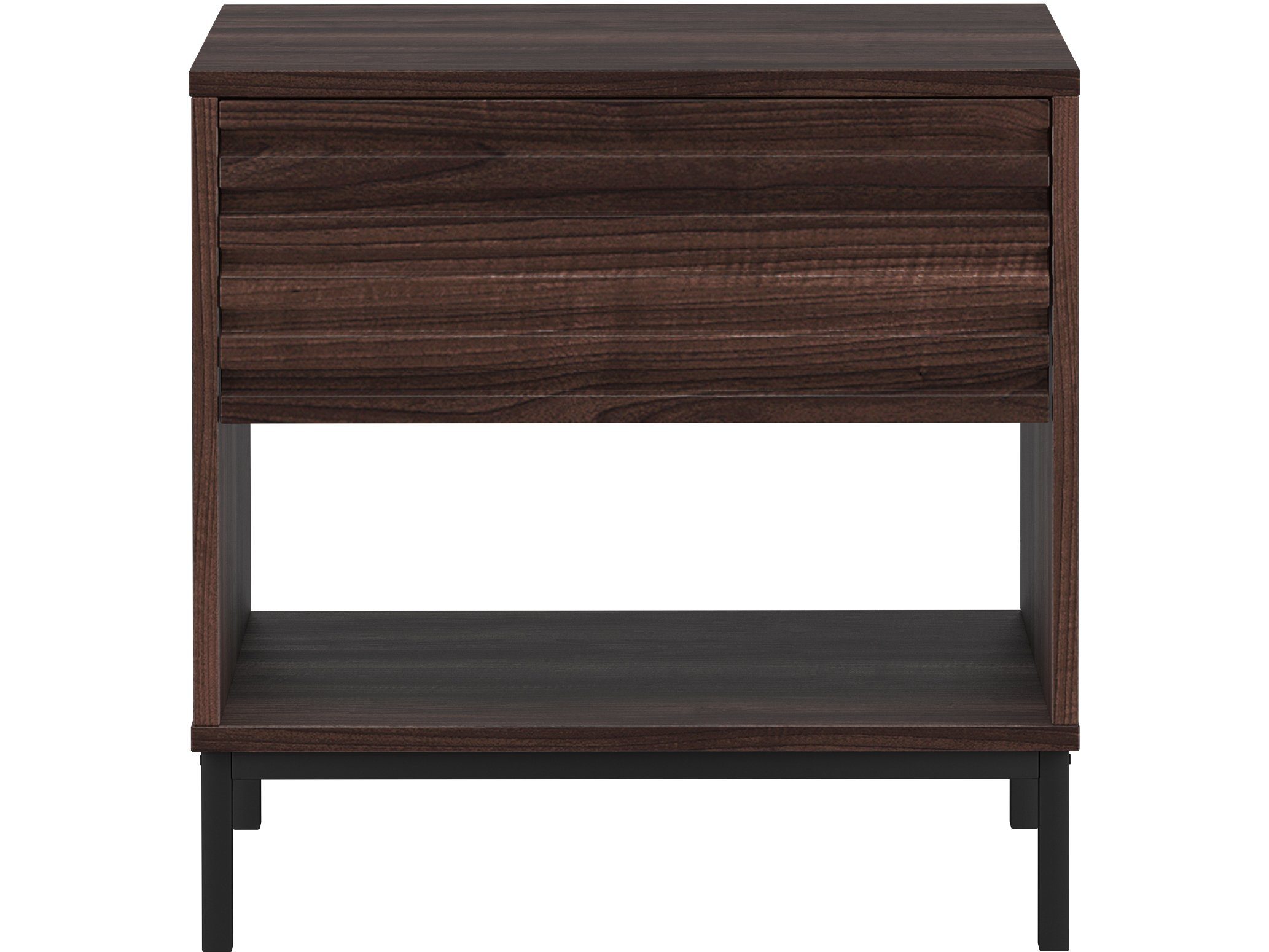 loft24 Nachtschrank Cecilie Nachttisch mit Schublade, Metallgestell günstig online kaufen