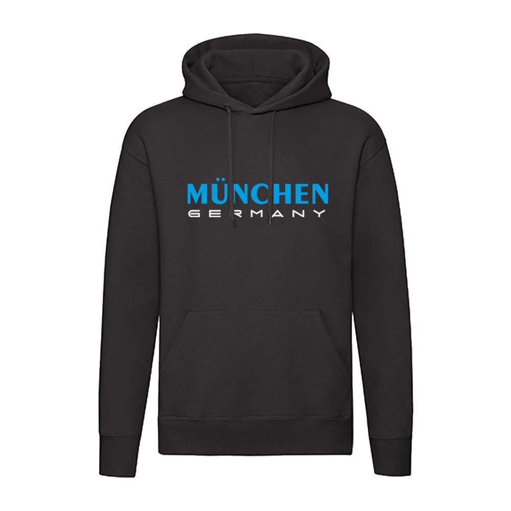 G-graphics Hoodie München Germany (blau) Unisex Pullover mit einem Motiv für den echten Fan