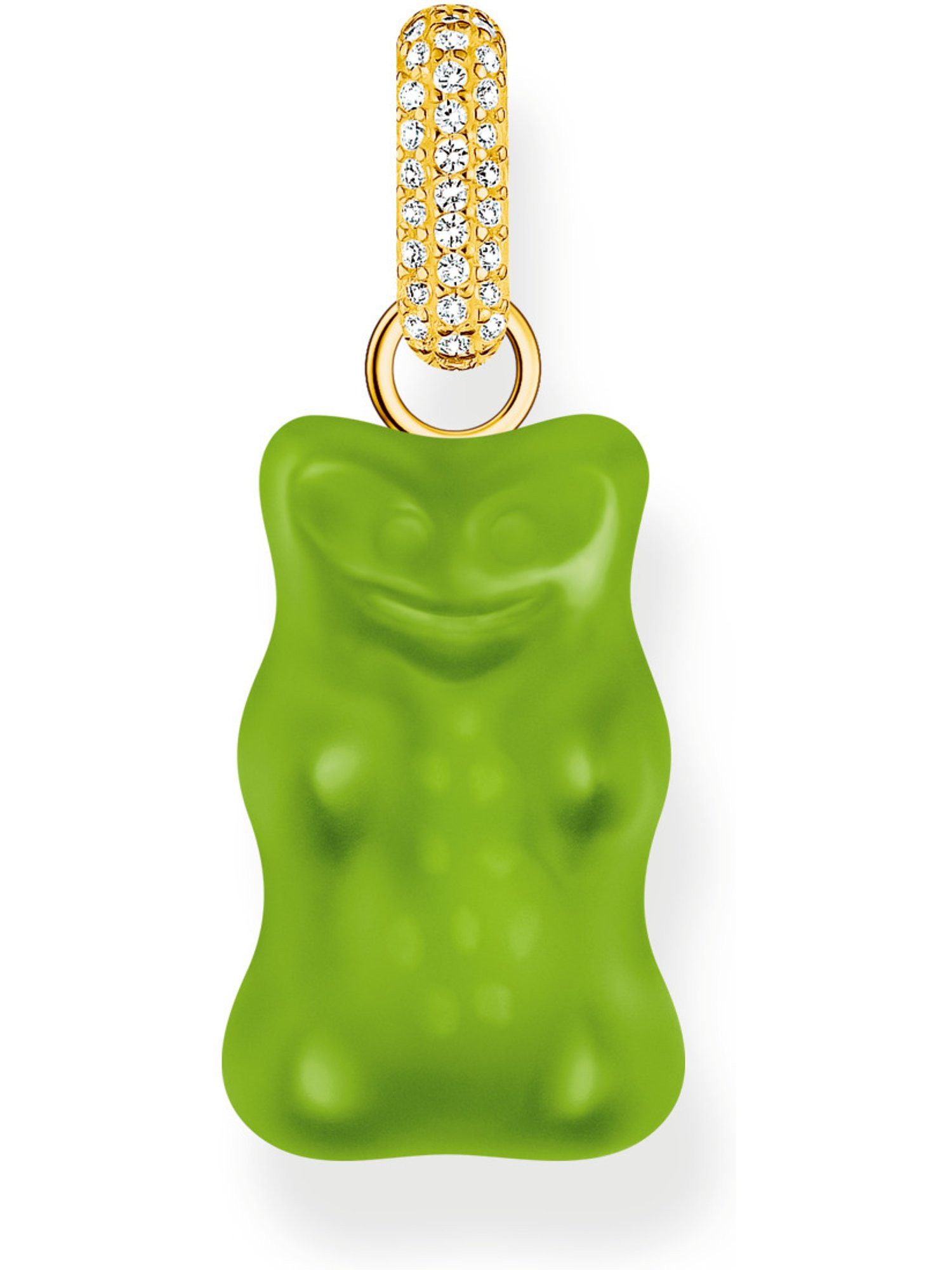 THOMAS SABO Kettenanhänger Thomas Sabo Damen-Anhänger 925er Silber Glasstein