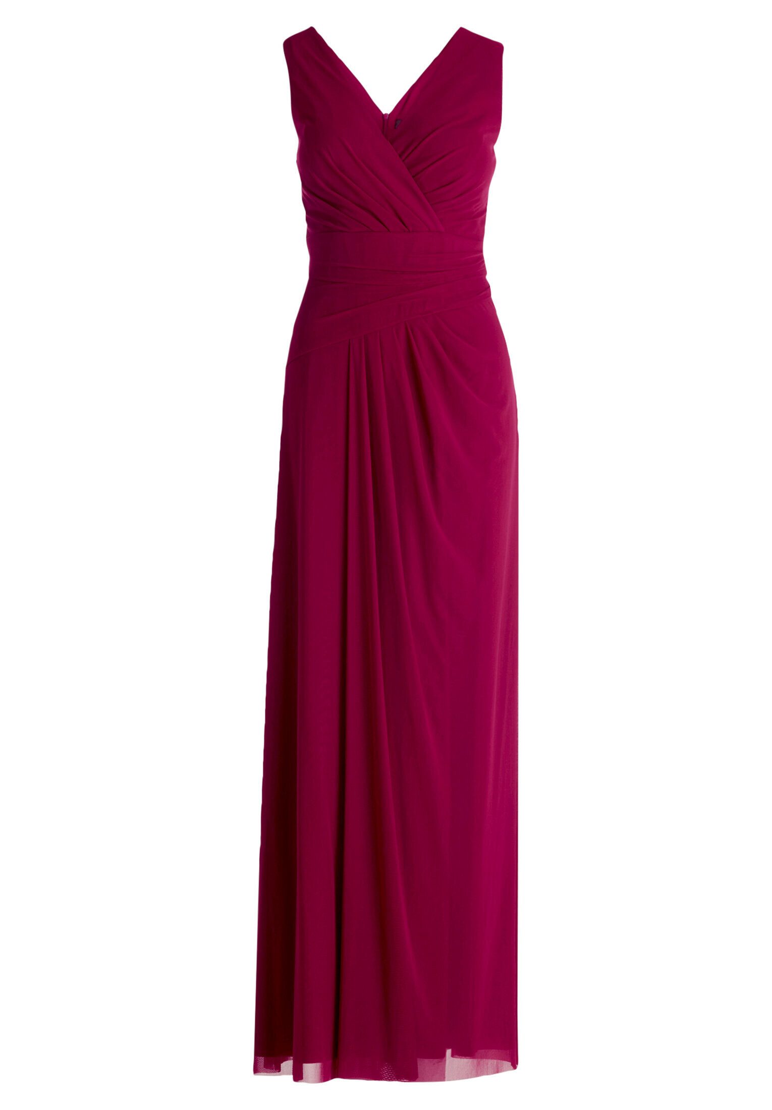 Vera Mont Abendkleid Damen mit V-Ausschnitt Falten