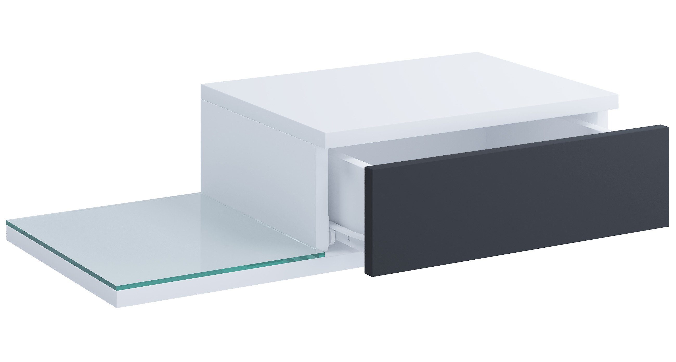 VCM Nachttisch Design Wandschublade Nachttisch Regal Konsila L günstig online kaufen