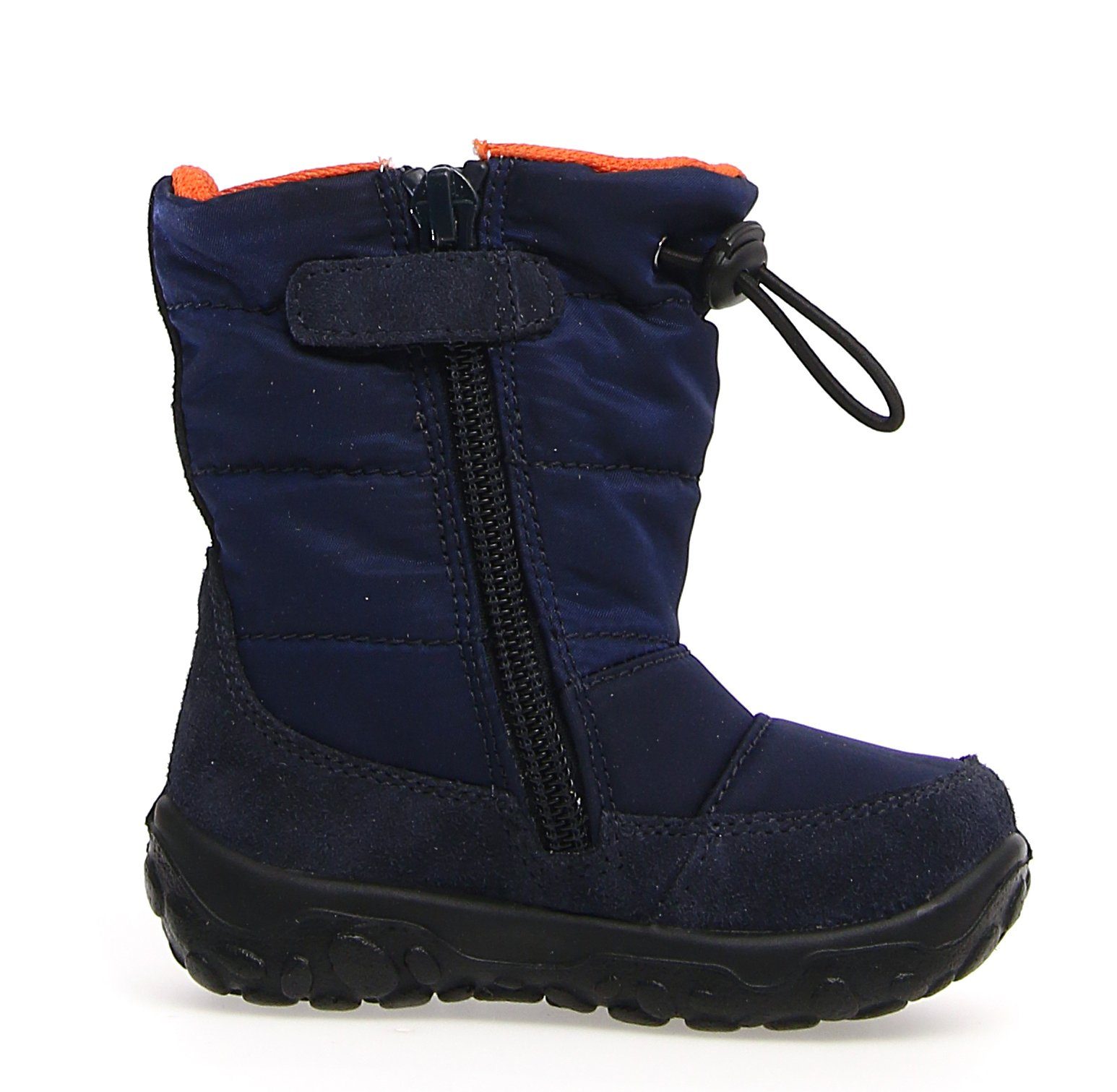 Naturino Naturino Stiefel Falcotto Poznurr Wollfutter Wasserdicht Blau Bär Stiefelette