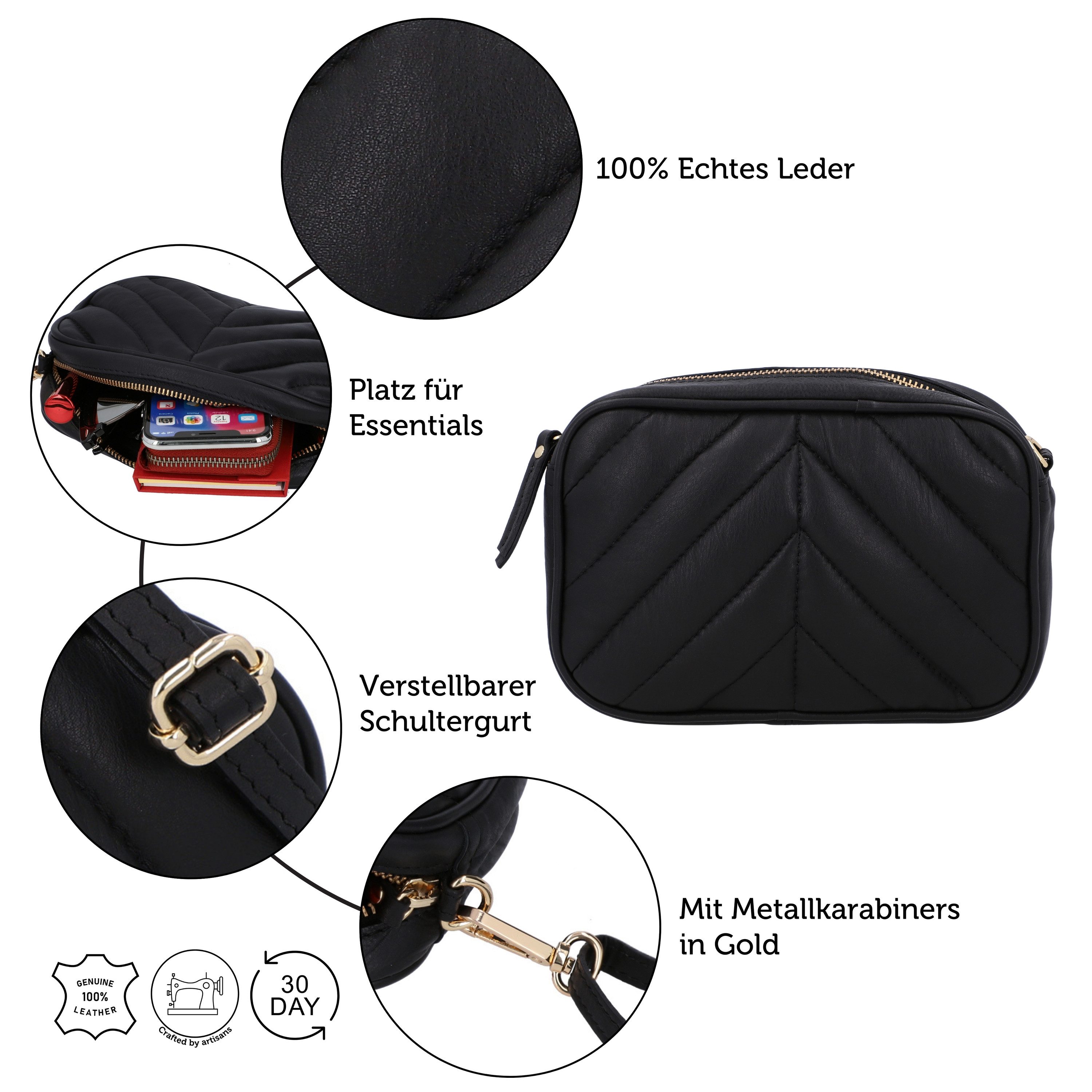 Gusti Leder Umhängetasche Gusti Leder Umhängetasche Skylar (1-tlg)