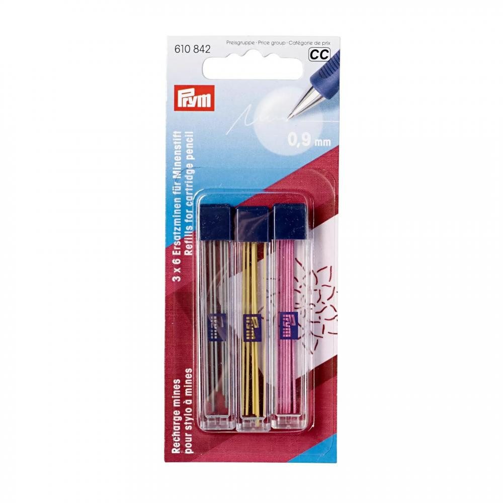 Prym Kreidemarker - Ersatzminen für Minenstift extrafein
