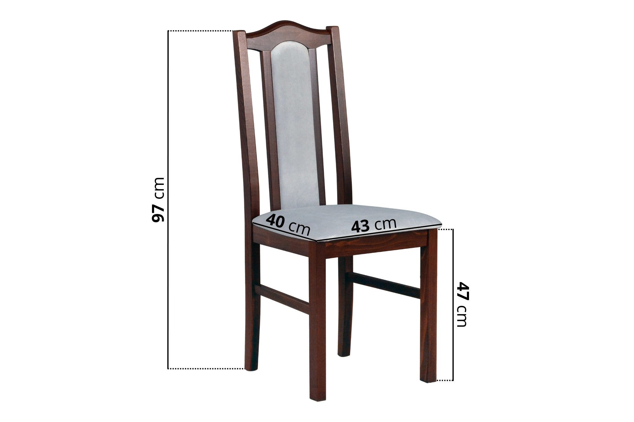 MOEBLO Essgruppe Esszimmergruppe - Beso 2 + Vendo 1, (Esszimmer Küche Tisch Stühle Stilvoll Hochwertig Funktional Elegant Essbereich Massivholz) – Bild 4 von 4
