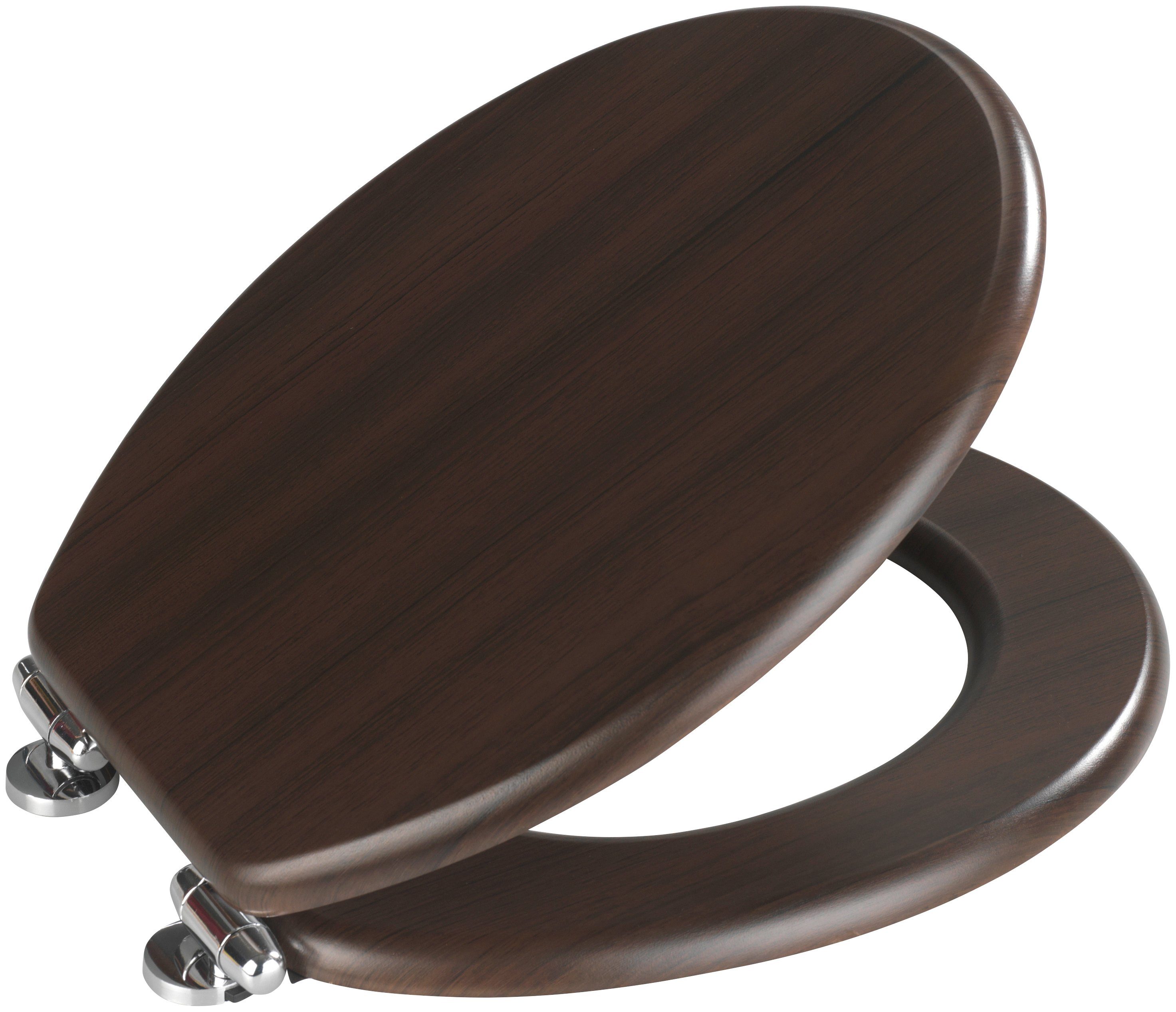 WENKO WC-Sitz Wenge, Mit Absenkautomatik