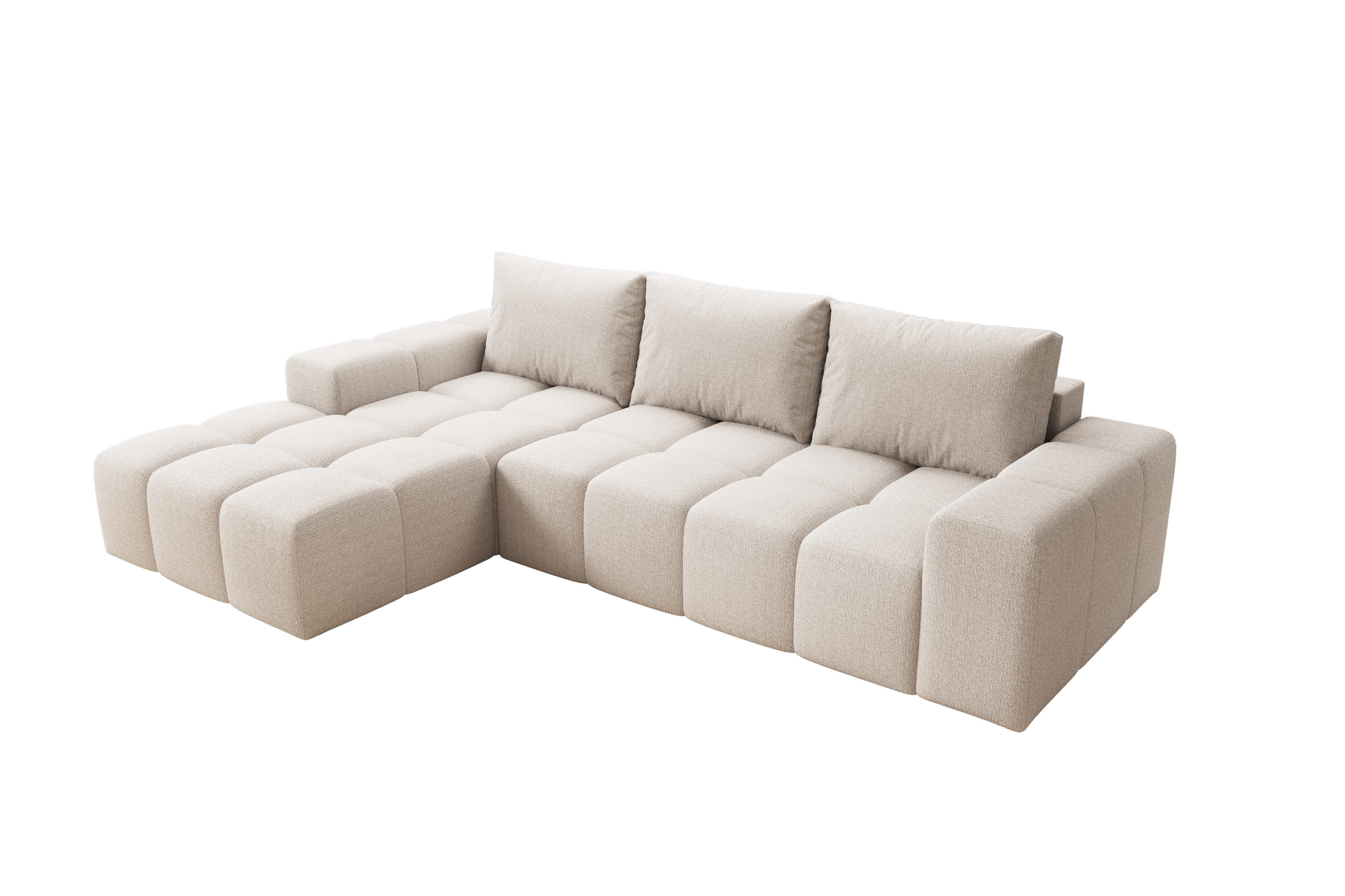 PROMETO Möbel Ecksofa Ecksofa Couch L-Form,Sofa günstig online kaufen