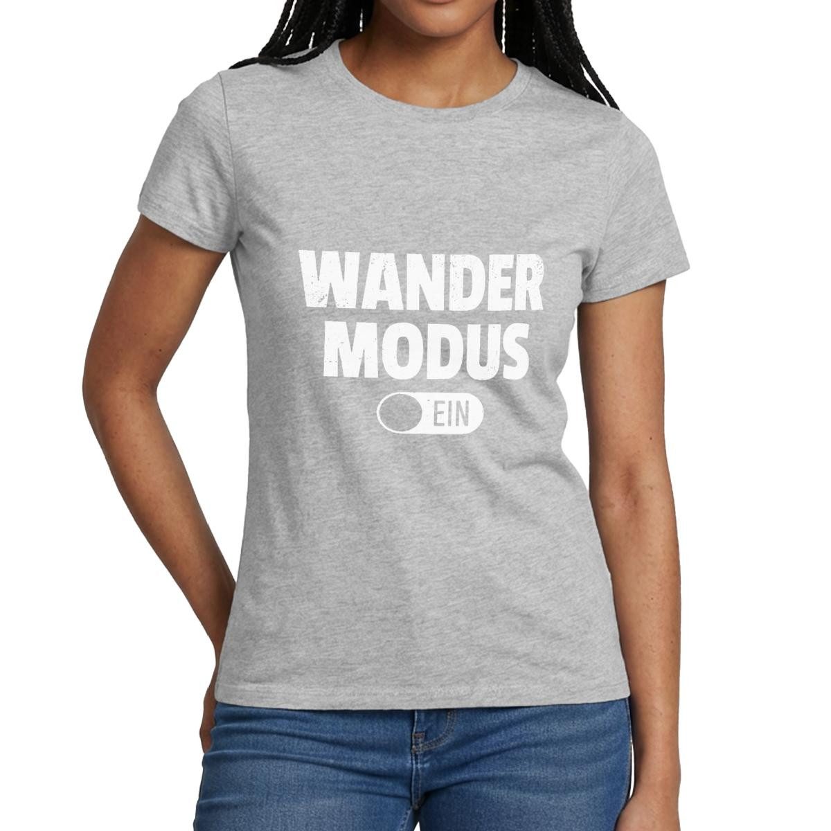 T-Shirt Wandermodus Ein Frauen T-Shirt