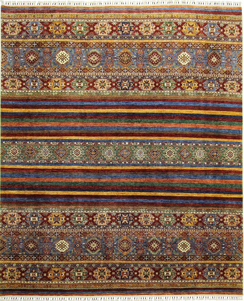 Orientteppich Arijana Shaal 244x287 Handgeknüpfter Orientteppich, Nain Trading, rechteckig, Höhe: 5 mm