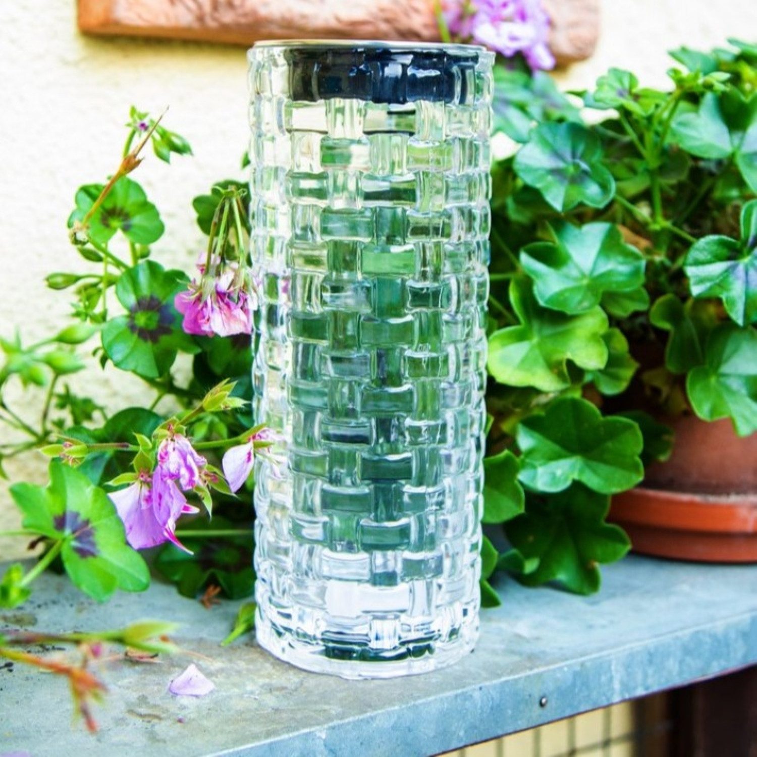 Online-Fuchs LED Außen-Tischleuchte - Solarleuchte Vase günstig online kaufen