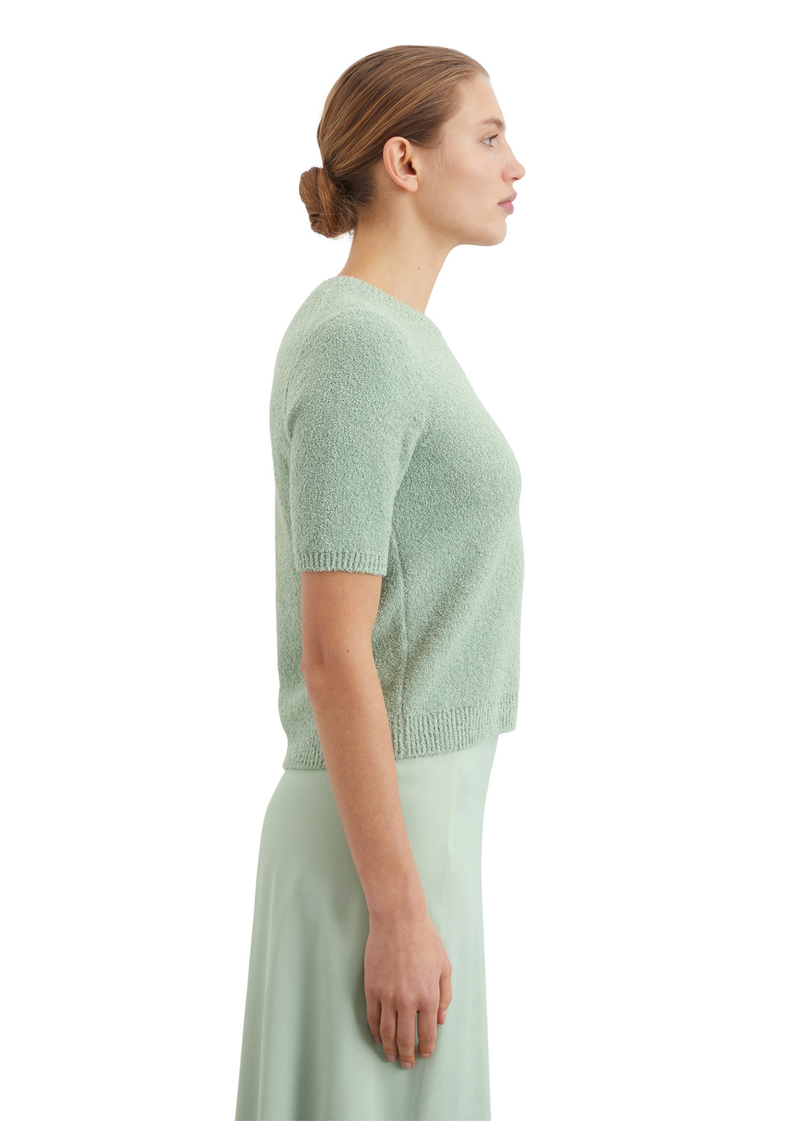 Marc O'Polo Rundhalspullover aus Organic Cotton-Mix günstig online kaufen