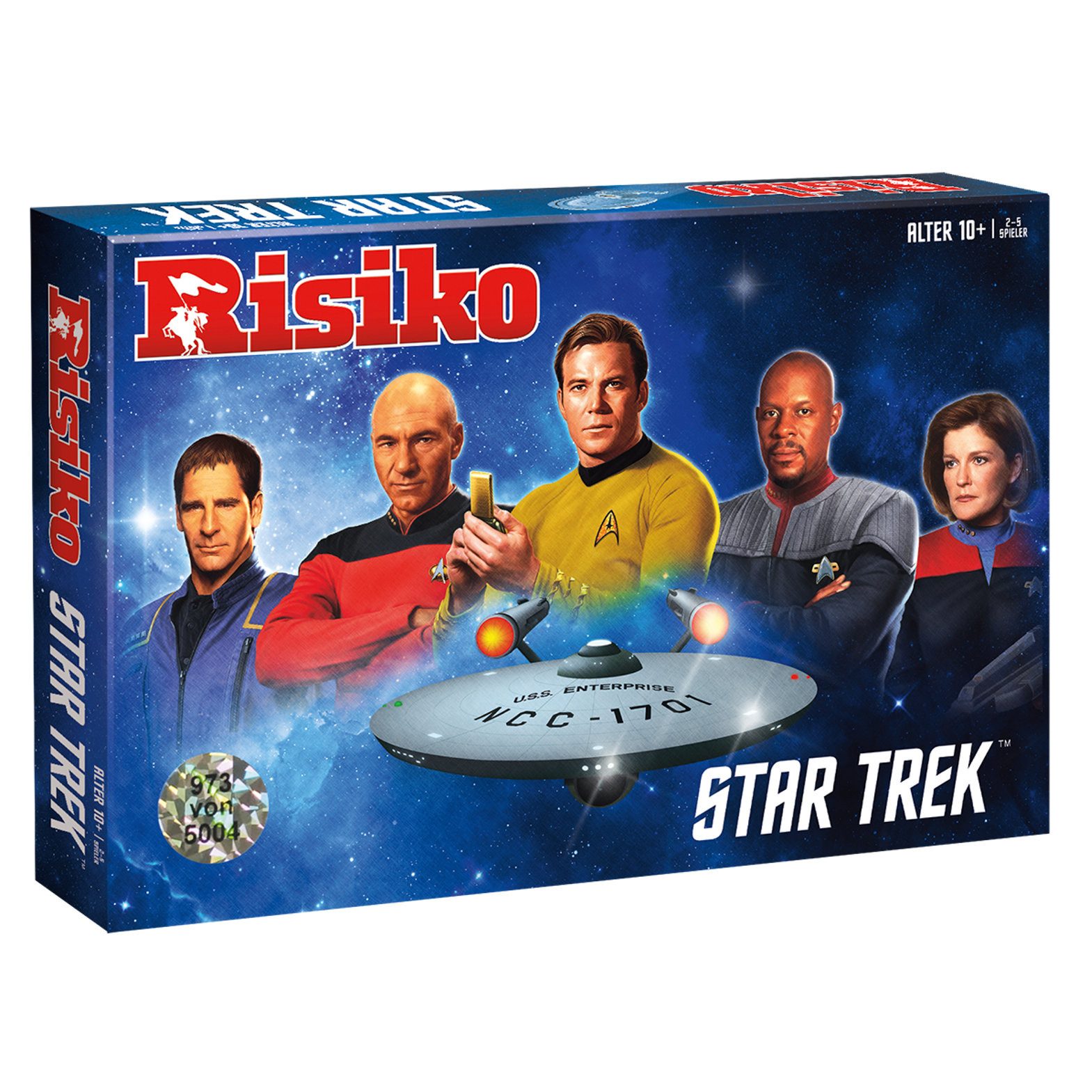 Winning Moves Spiel Risiko Star Trek Strategie Spiel, Brettspiel