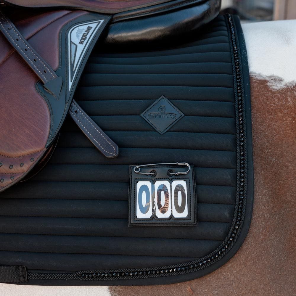 Kentucky Horsewear Startnummern Kopfnummer PVC Mit Sicherheitsnadel