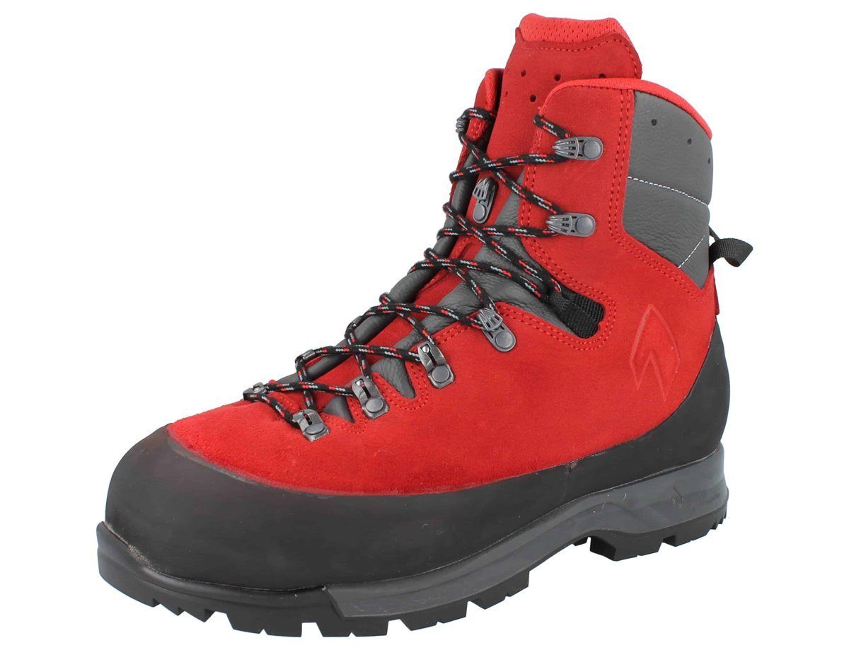 haix HAIX Protector Forest 2.1 Schnittschutzstiefel Klasse 2 rot Schnittschutzstiefel Wasserdicht