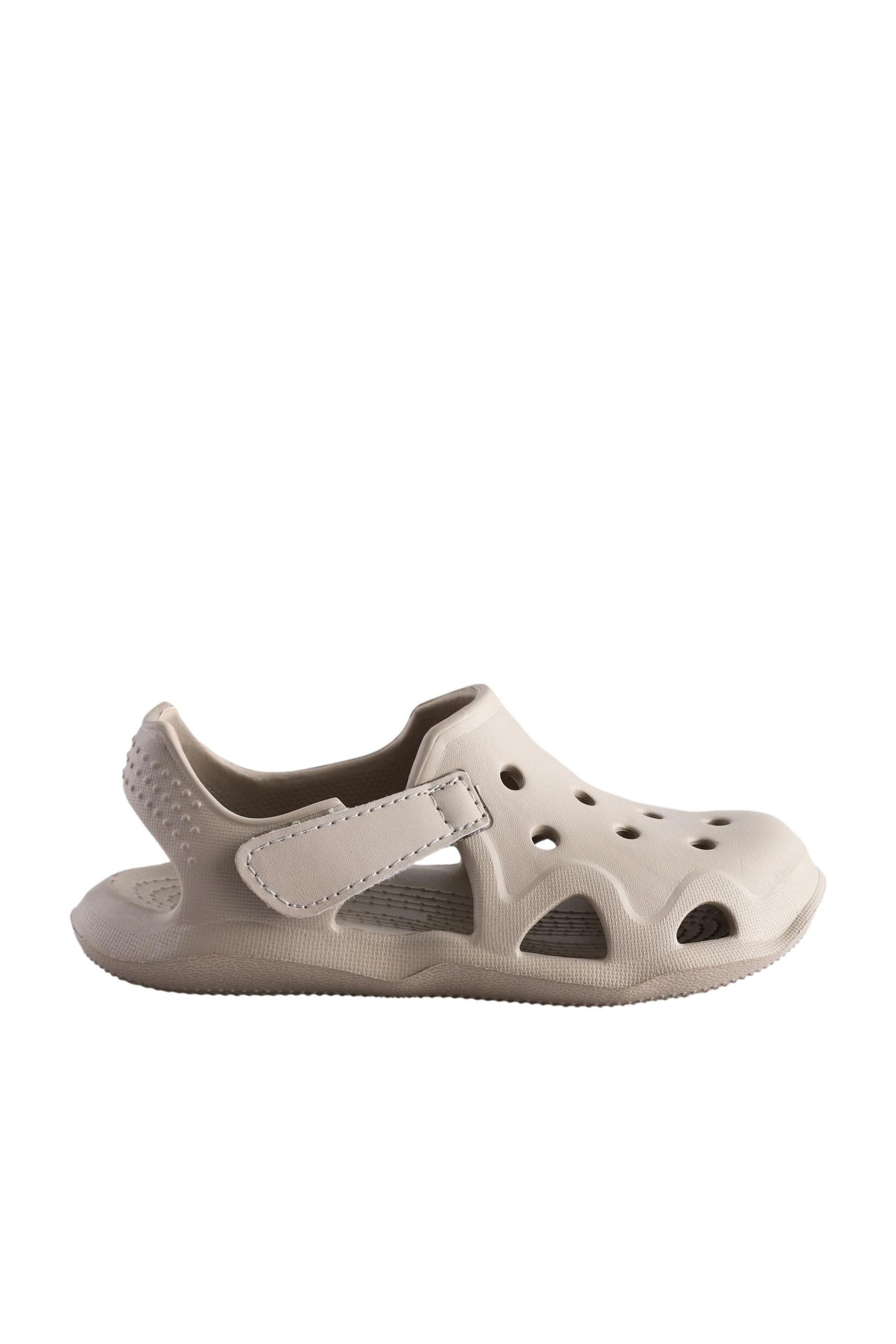 Geschlossene Clogs mit Klettverschluss Clog