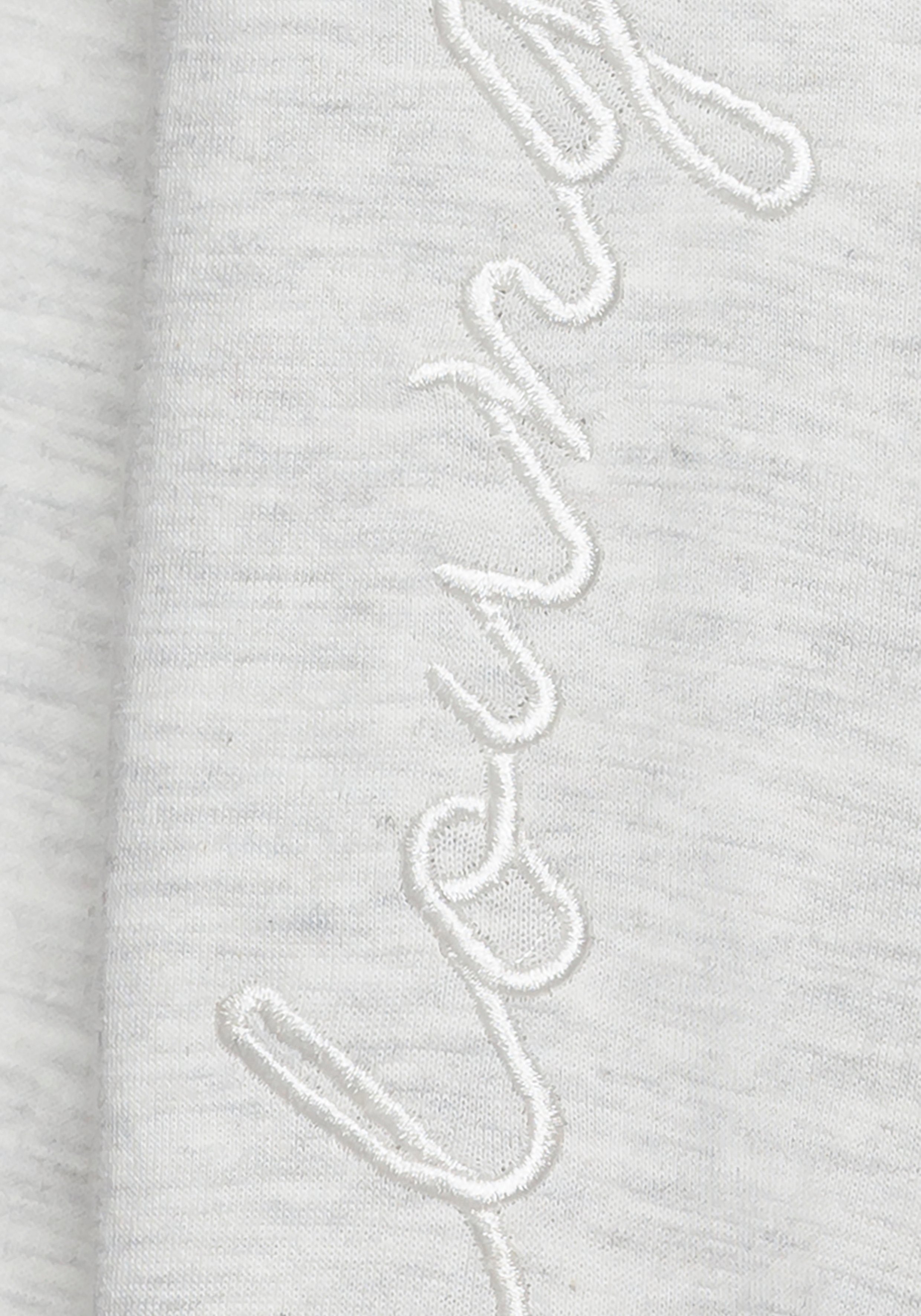 Vivance Hoodie mit seitlicher Loungewear Stickerei, Loungshirt