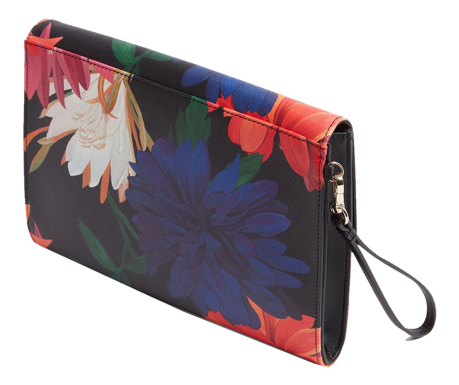 Ted Baker Clutch Amarsay Printed Dahlia Icon Envelope Pouch