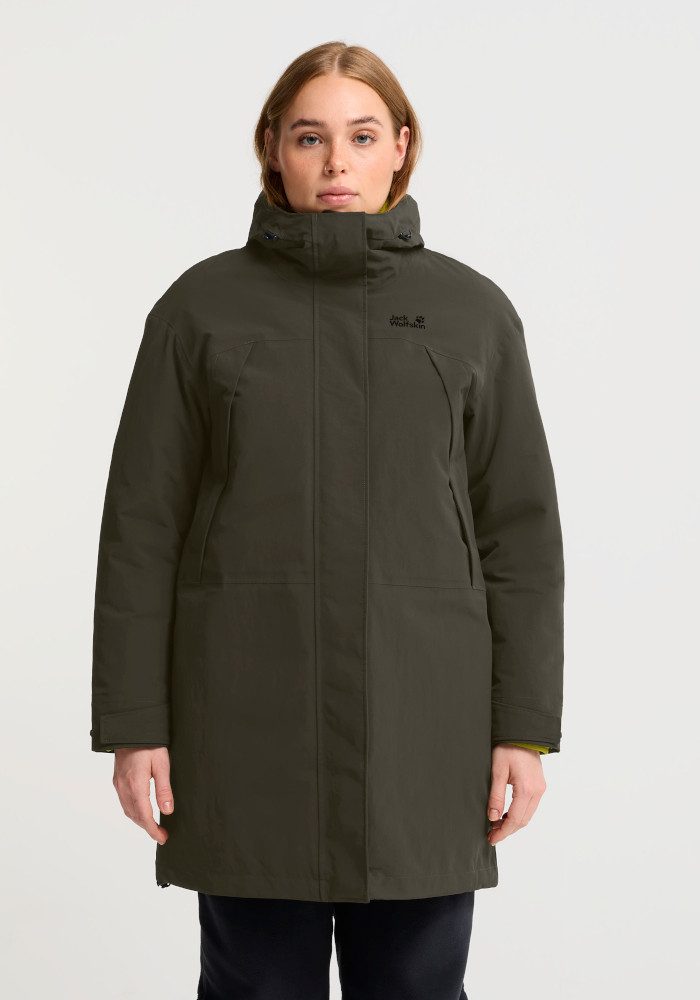 Jack Wolfskin Funktionsparka ICE FLARE PARKA W Winterparka, wasserdicht, warm