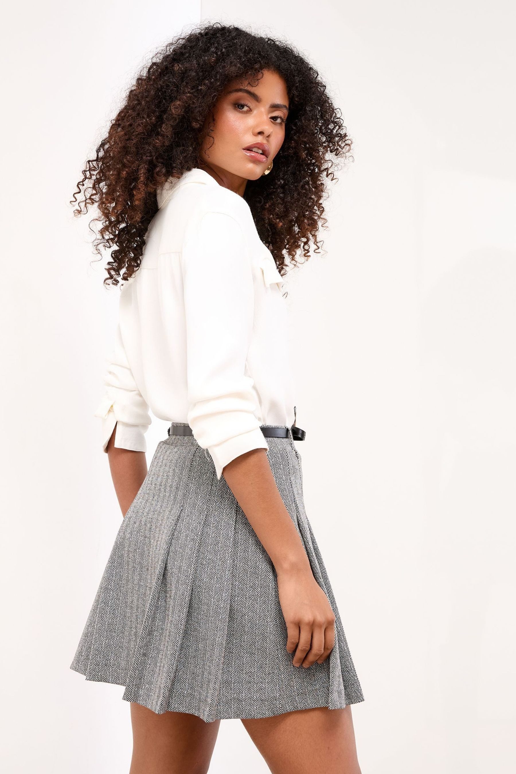 LIPSY Minirock Lipsy Minifaltenrock, Regular (1-tlg) günstig online kaufen