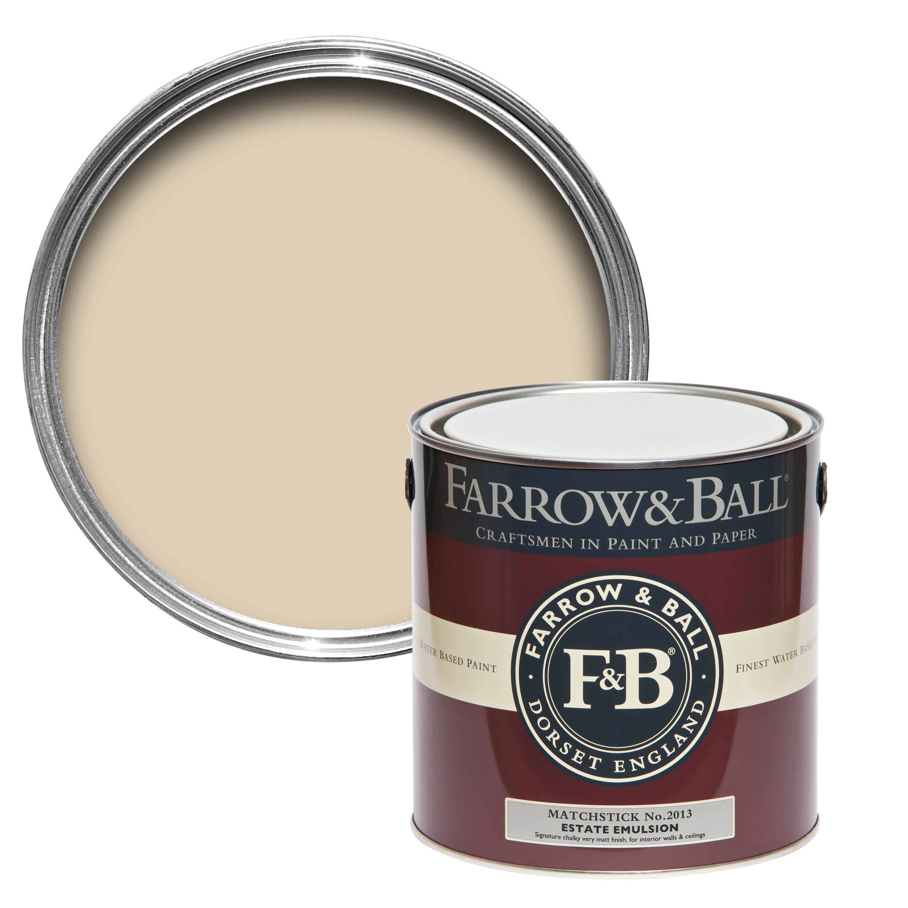 Wandfarbe Farrow and Ball - Matchstick 2013