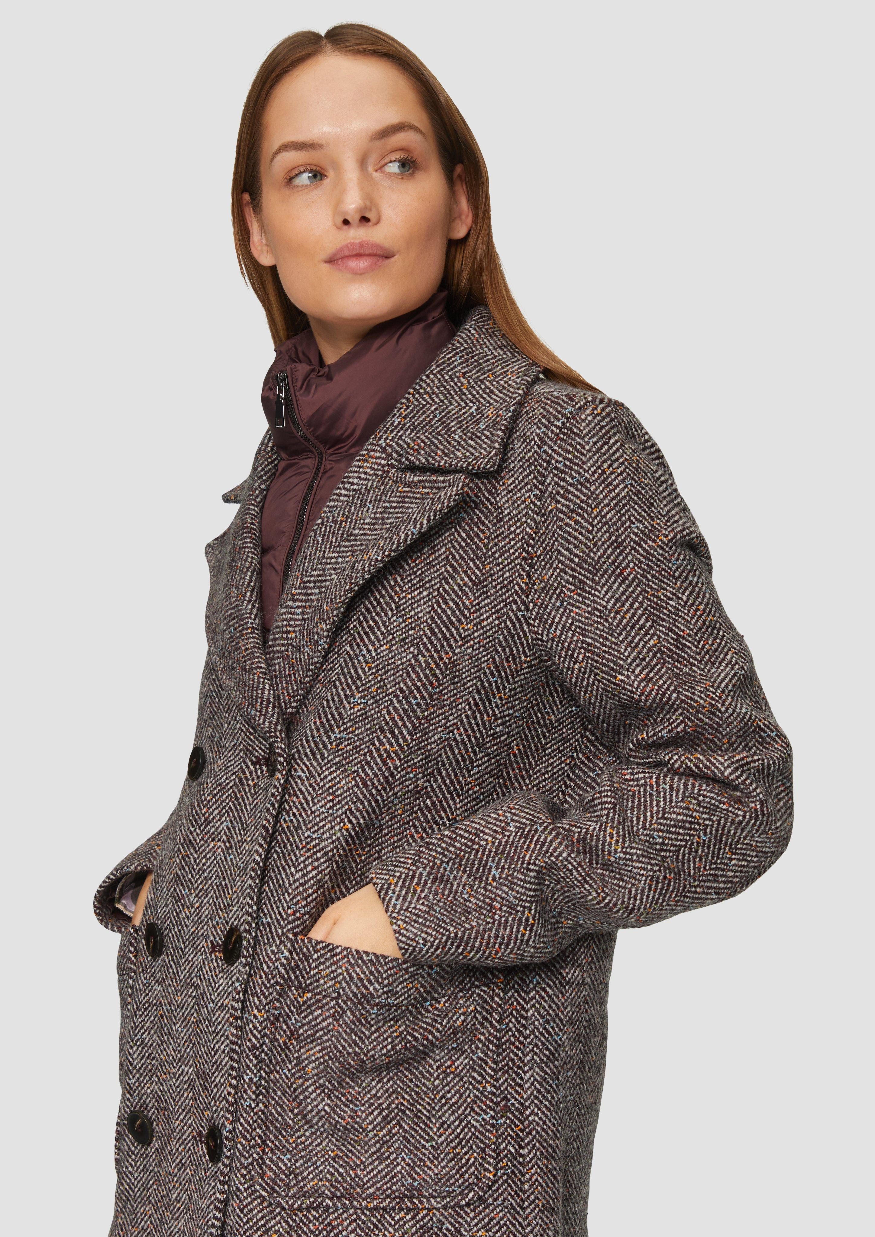 s.Oliver Funktionsmantel Cabanjacke mit herausnehmbarem Einsatz günstig online kaufen