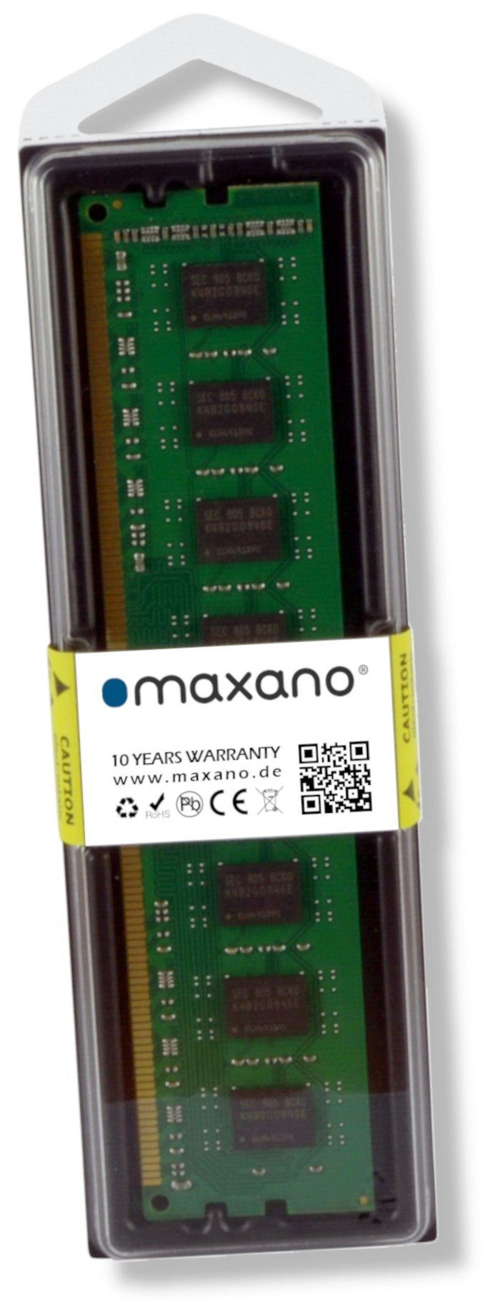 Maxano RAM für MSI Mainboard AMD B450 Gaming Pro Carbon AC (MS-7B85)  Arbeitsspeicher