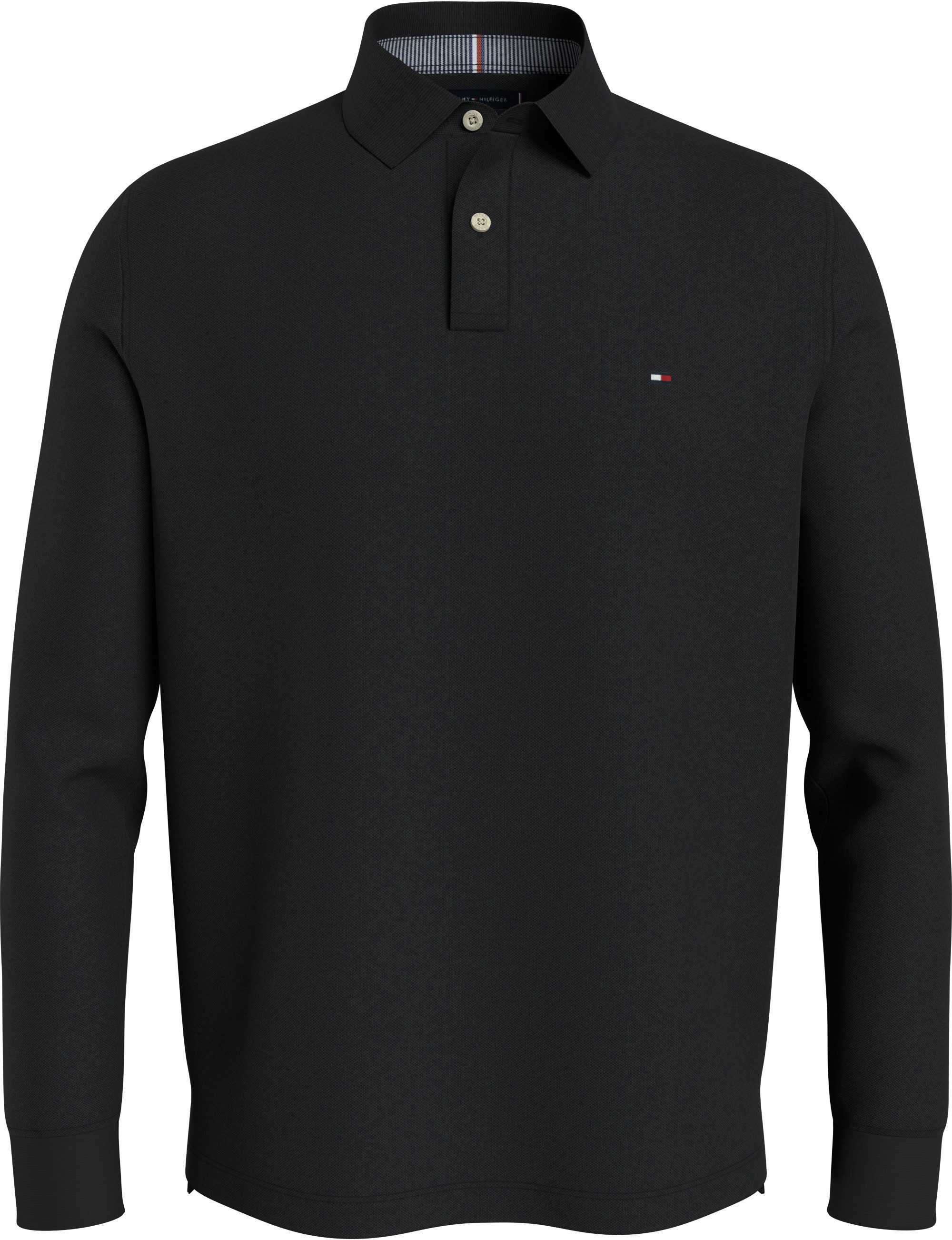 Tommy Hilfiger Big & Tall Langarm-Poloshirt BT-1985 REGULAR LS POLO-B in Großen Größen