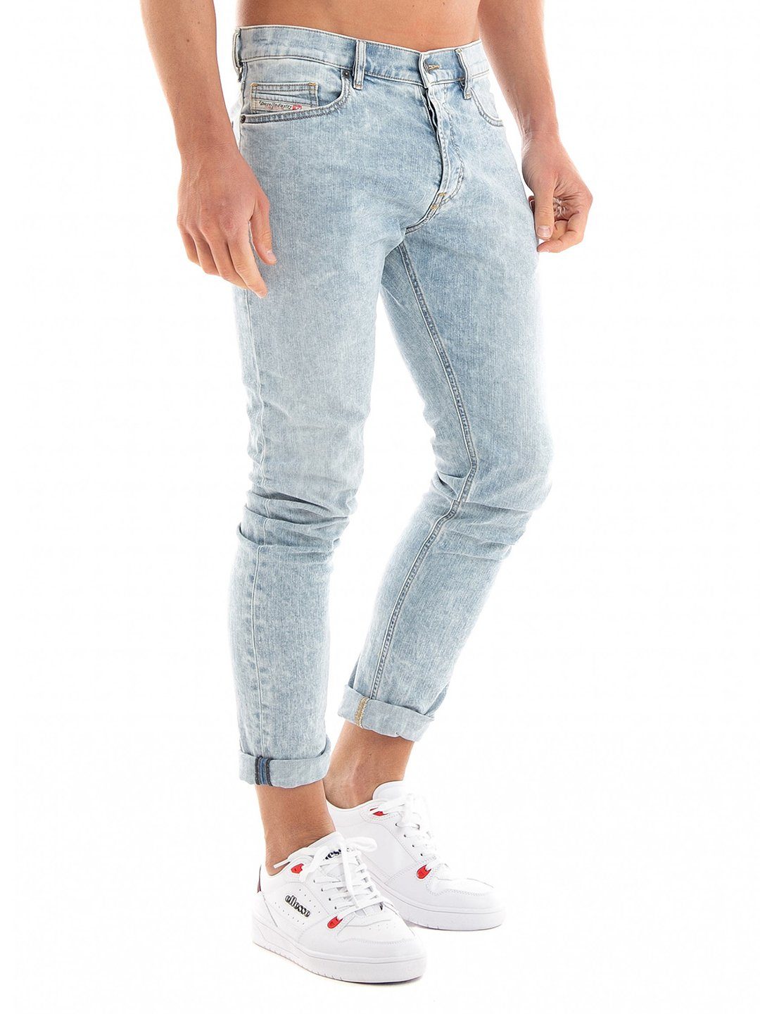 Diesel Slim-fit-Jeans Low Waist Stretch Hose - D-Luster 0GDAM - W36 L32 günstig online kaufen