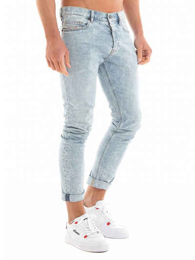 Diesel Slim-fit-Jeans Hellblaue Low Waist Stretch Hose - D-Luster 0GDAM