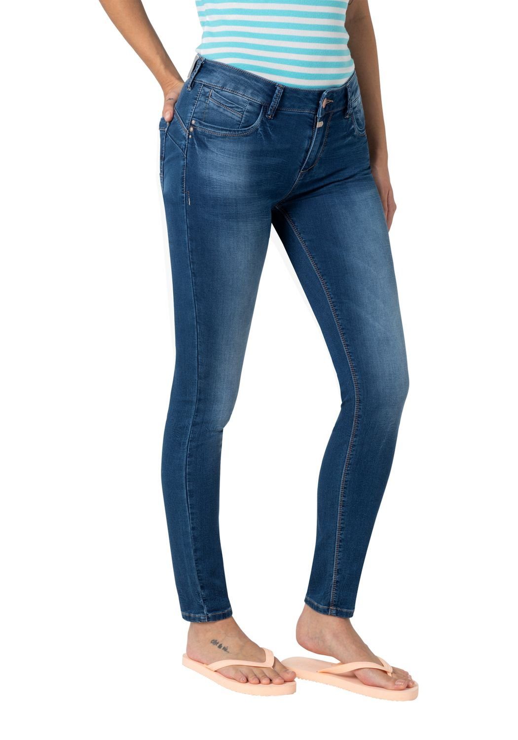 TIMEZONE Skinny-fit-Jeans TIGHT SANYATZ mit Stretch