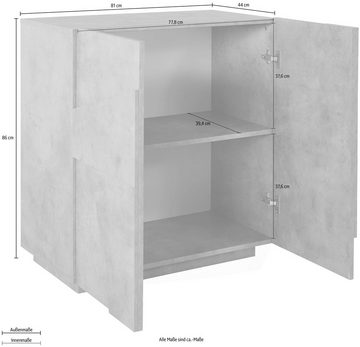 INOSIGN Sideboard PING, Breite 80 cm