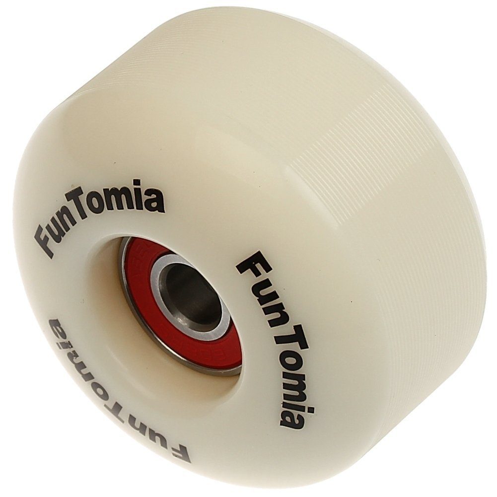 4 Härtegrad 100A FunTomia Kugellager Skateboard für 92A x oder 100A FunTomia Mach1 inkl. Rollen Skateboards Härtegrad