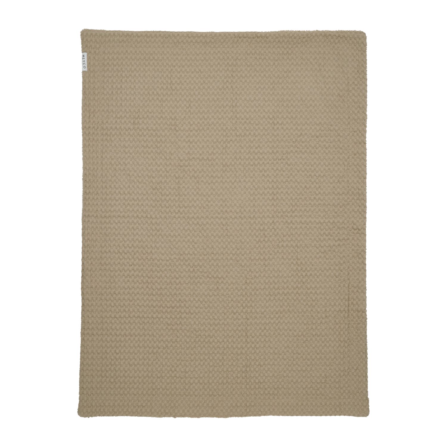 Babydecke 9999 Taupe, Meyco Baby, 75x100cm günstig online kaufen