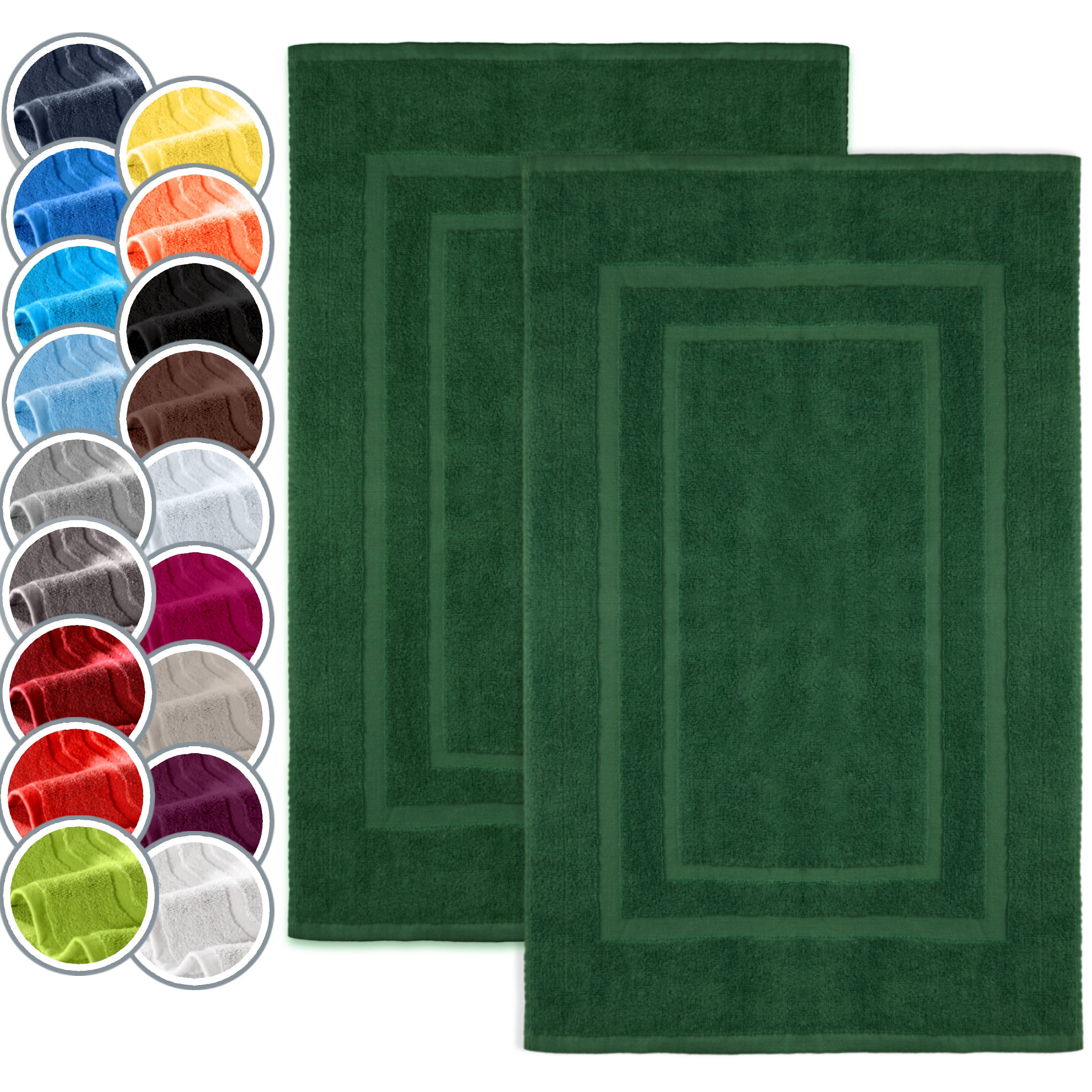 NatureMark Badematte Badematte 800gsm, strapazierfähig, Baumwolle, günstig online kaufen