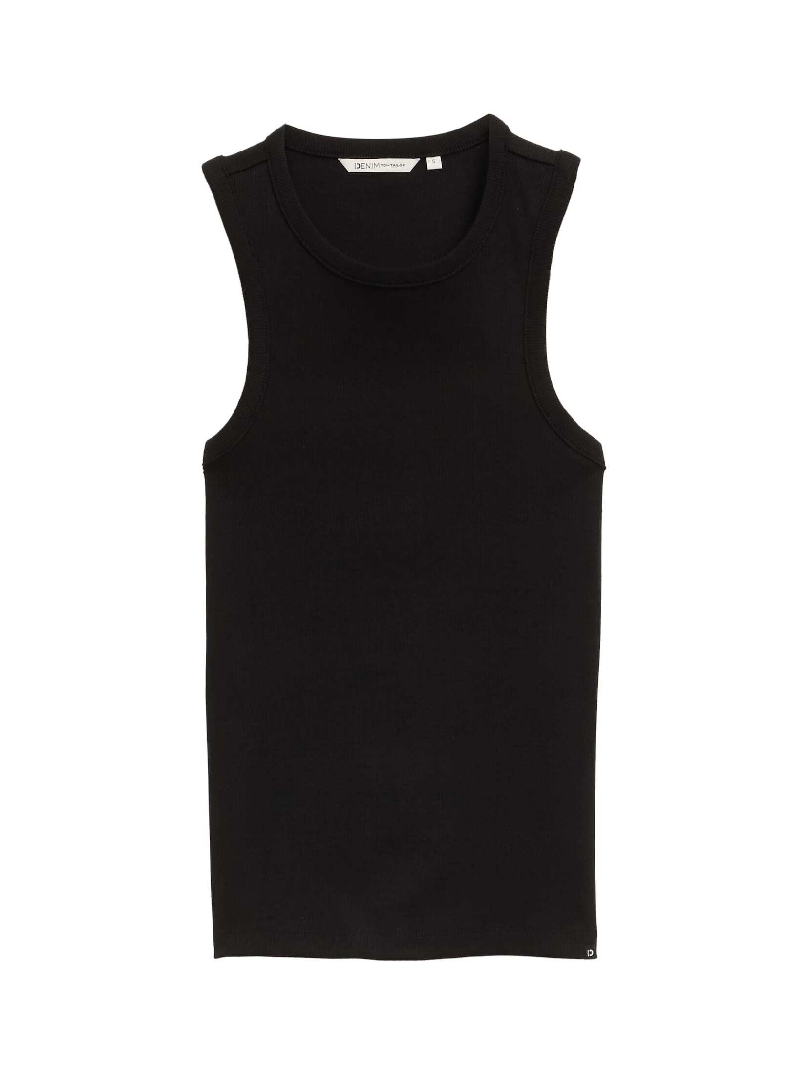 TOM TAILOR Denim Trägertop Racerback Ripp günstig online kaufen