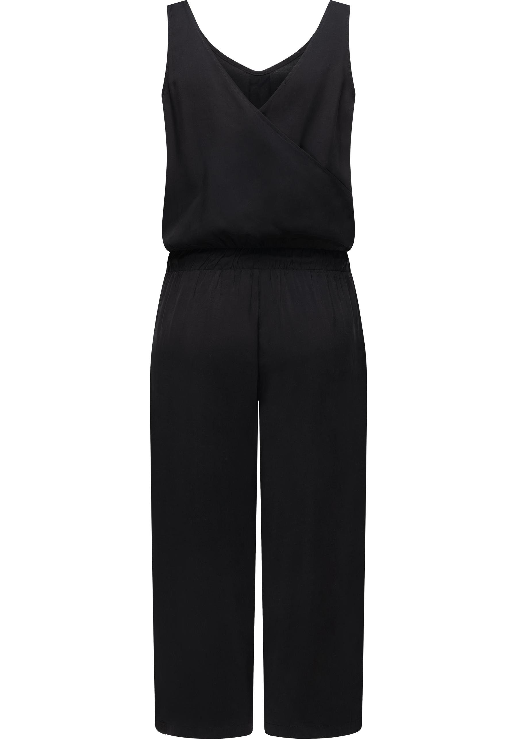 Ragwear Jumpsuit Suky schicker, langer Damen Overall mit Tunnelzug