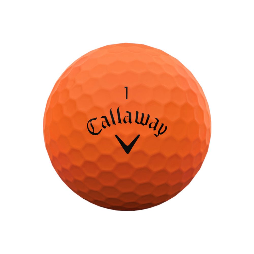 Callaway Golfball Callaway Golfball Supersoft 2025 Orange 1 Dutzend