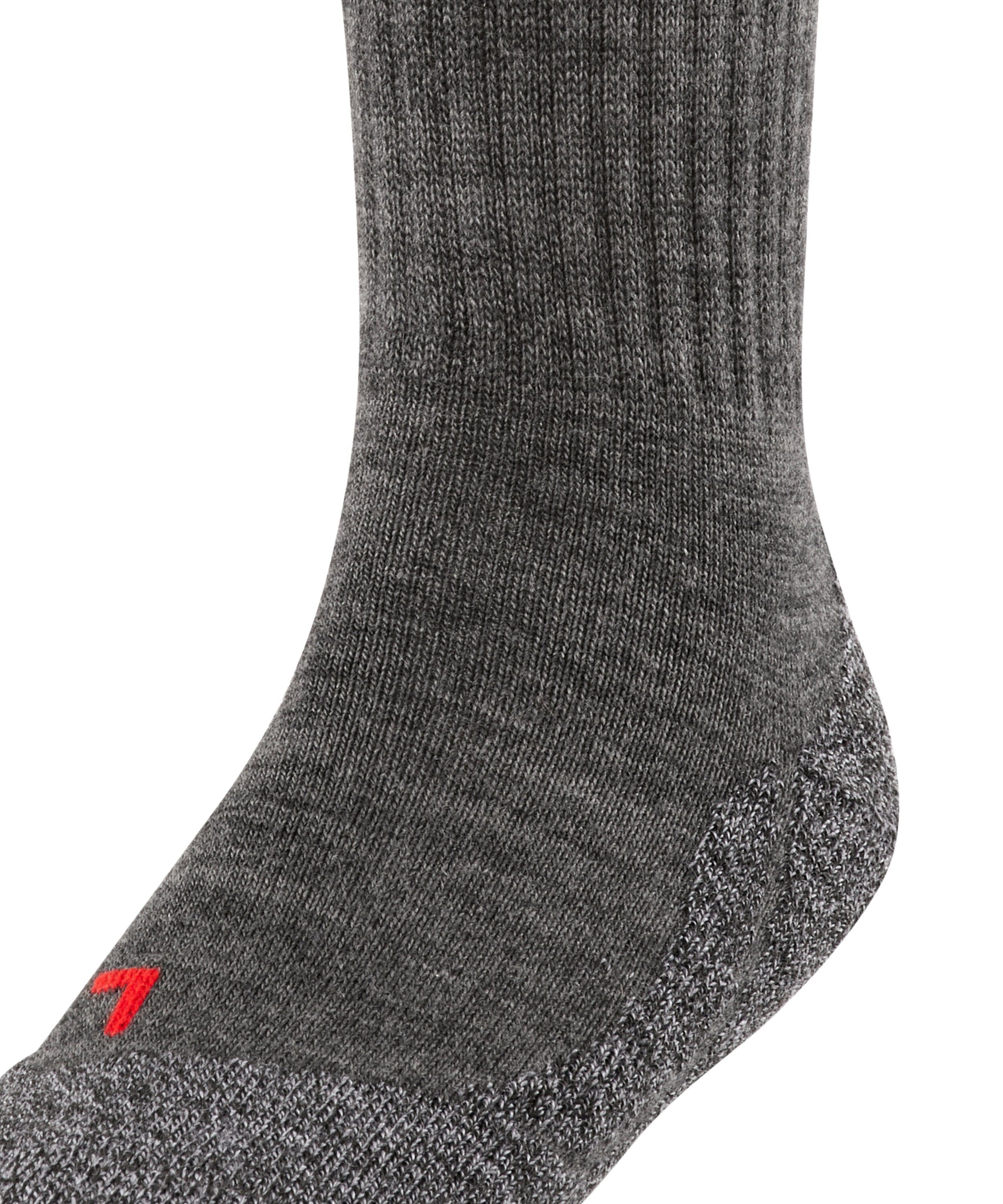 FALKE Active mel. Socken (3180) asphalt Warm (1-Paar)