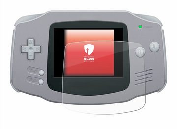 upscreen flexible Panzerglasfolie für Nintendo Gameboy Advance GBA, Displayschutzglas, Schutzglas Glasfolie klar