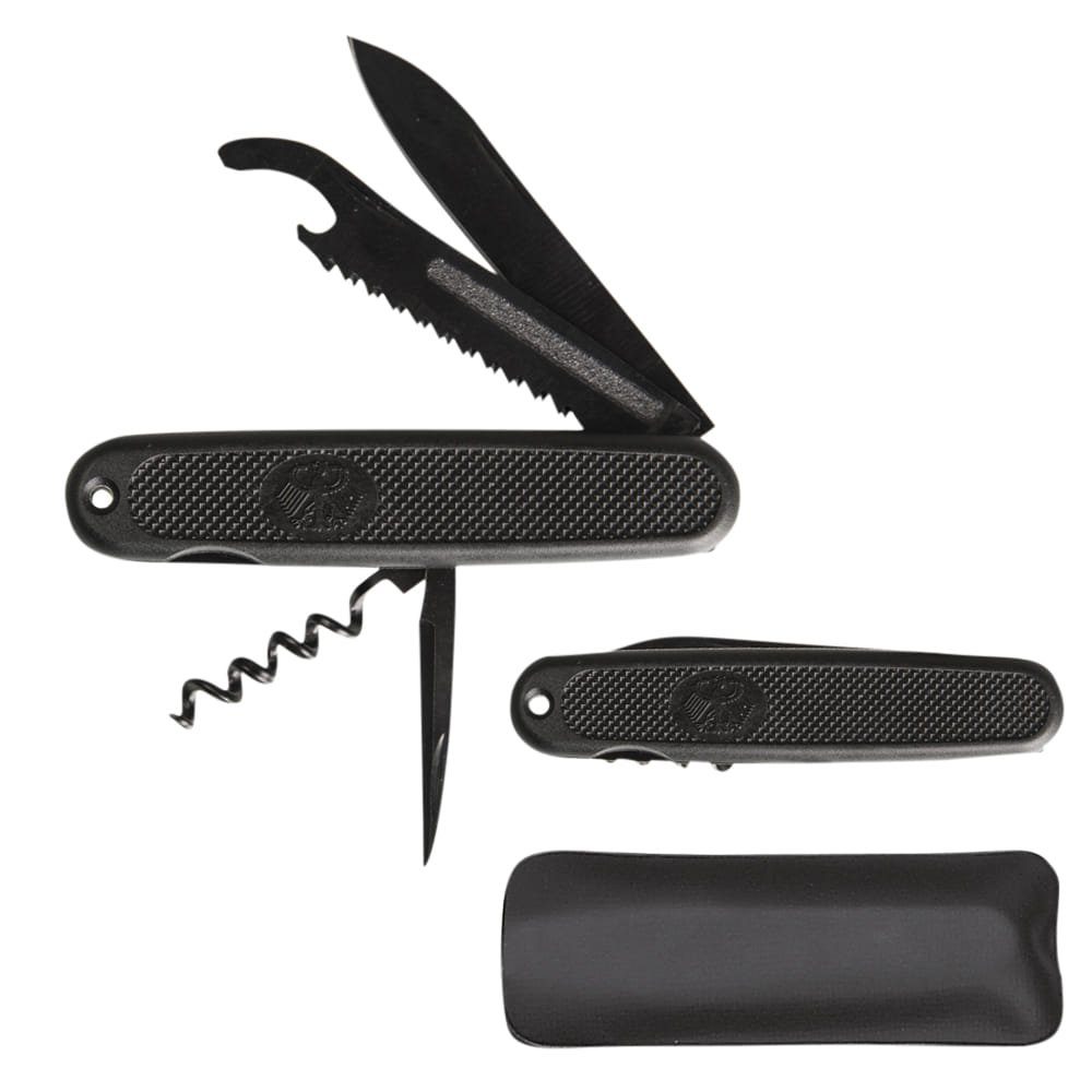 Taschenmesser Bundeswehr Taschenmesser alte Art Schwarz