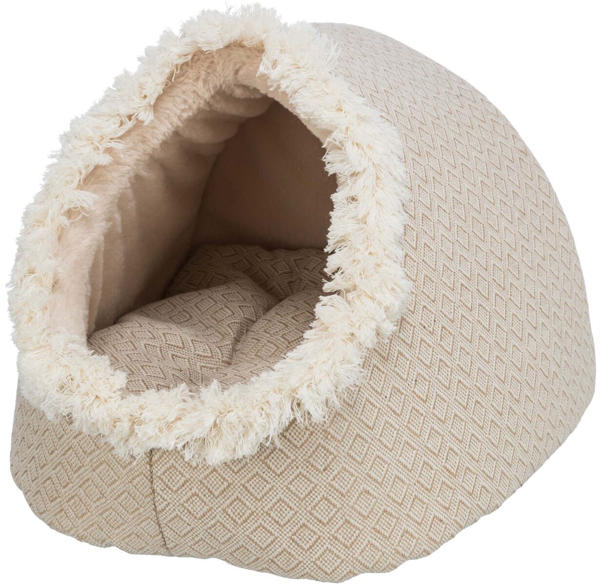 TRIXIE Tierhöhle Höhle Boho - beige - 35 × 26 × 41 cm