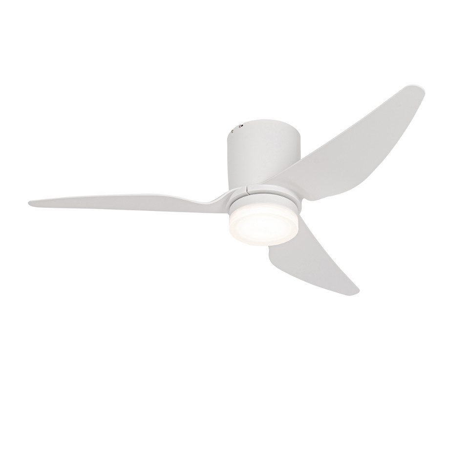 Qazqa Deckenventilator Patty, (nicht austauschbare) LED, günstig online kaufen
