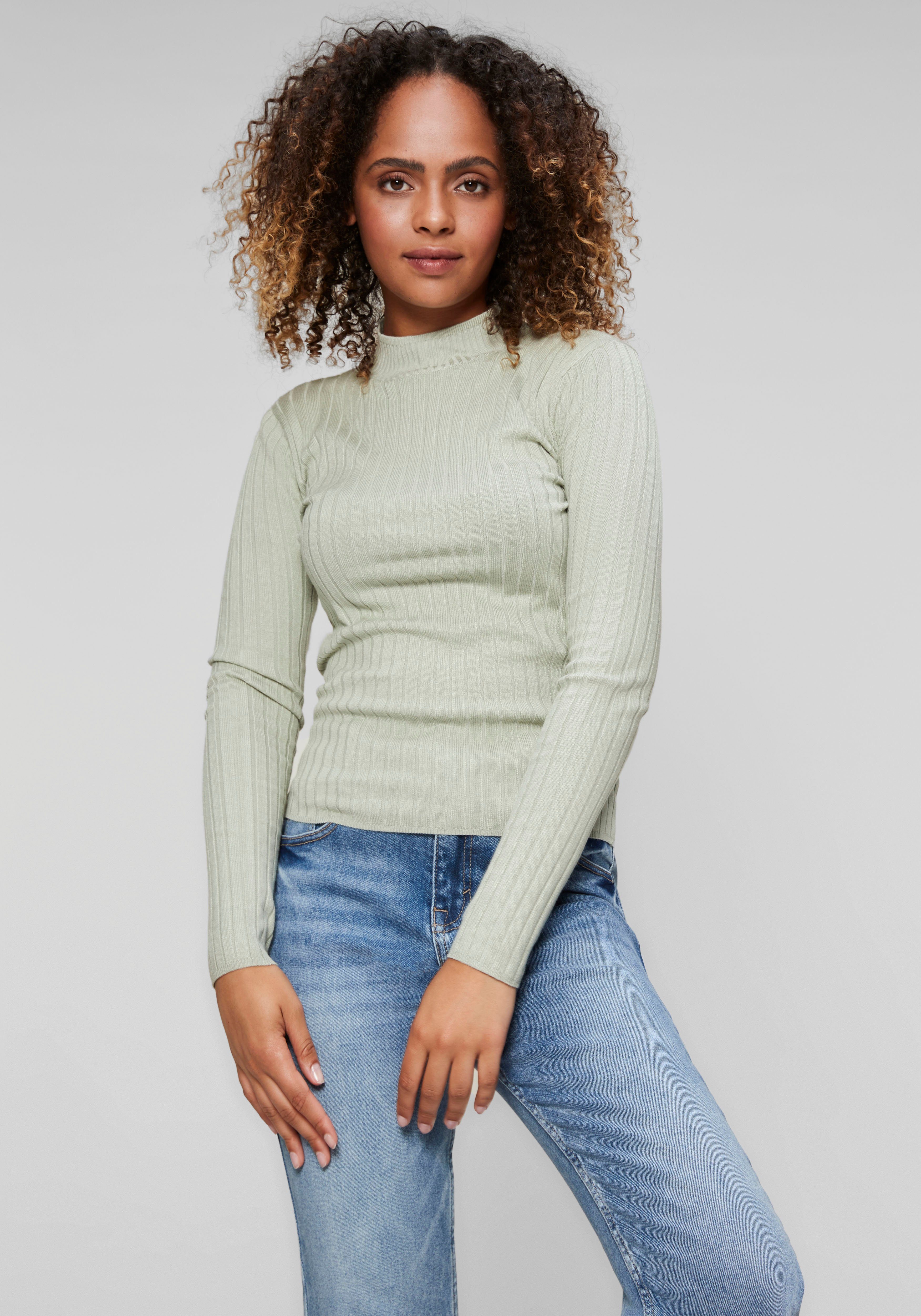 HaILY’S Stehkragenpullover CK Klea desert sage