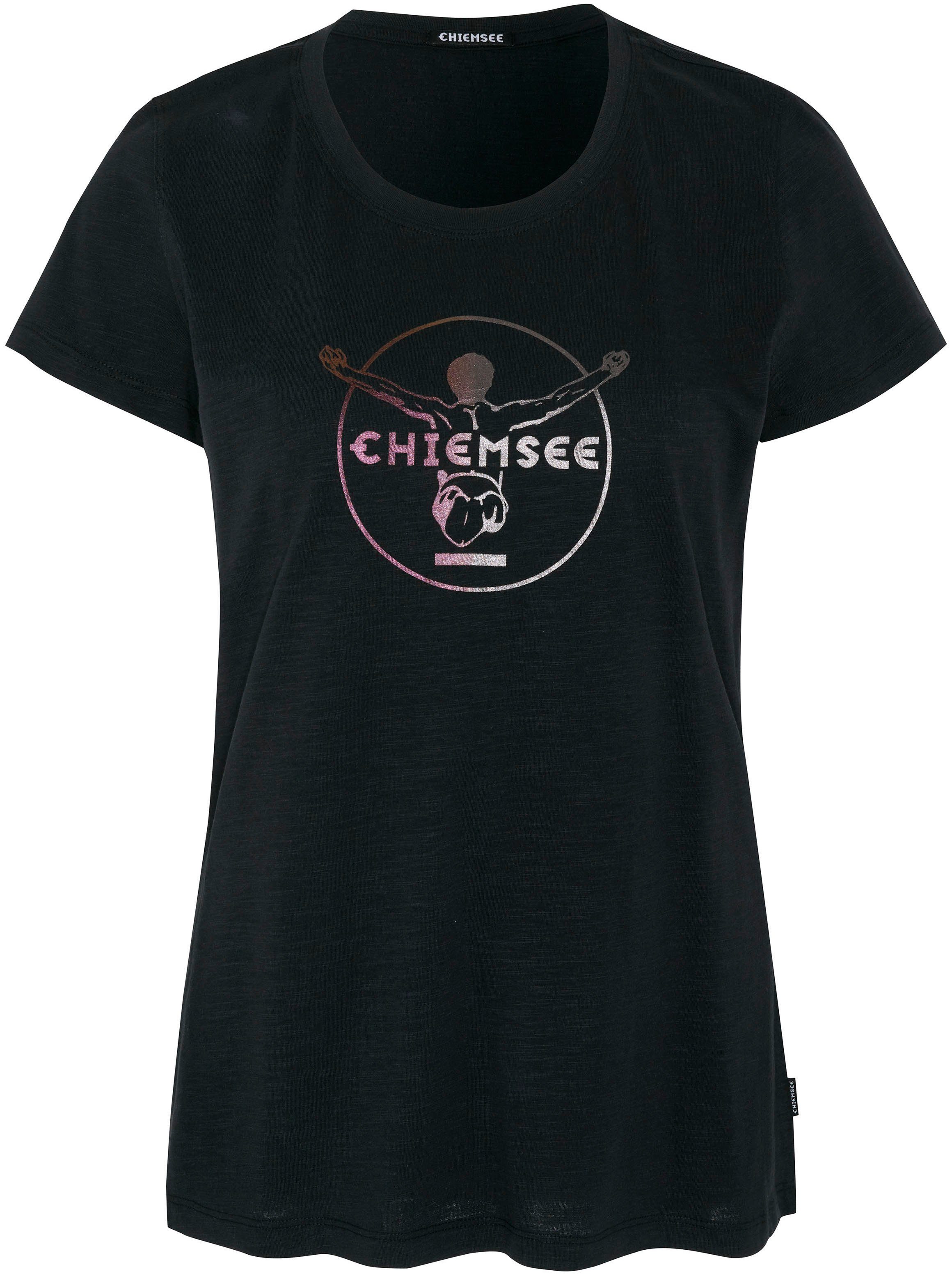 Chiemsee Black T-Shirt Deep